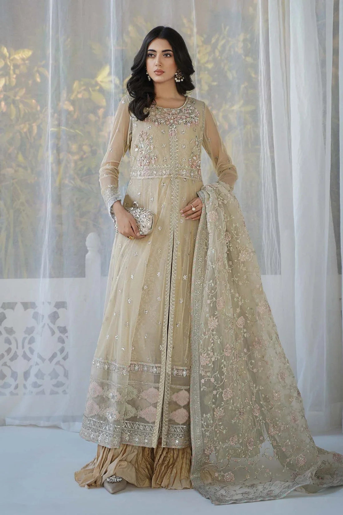 Maria B | Formal Wears | SF-EF24-18 - Aqsa Fabrics