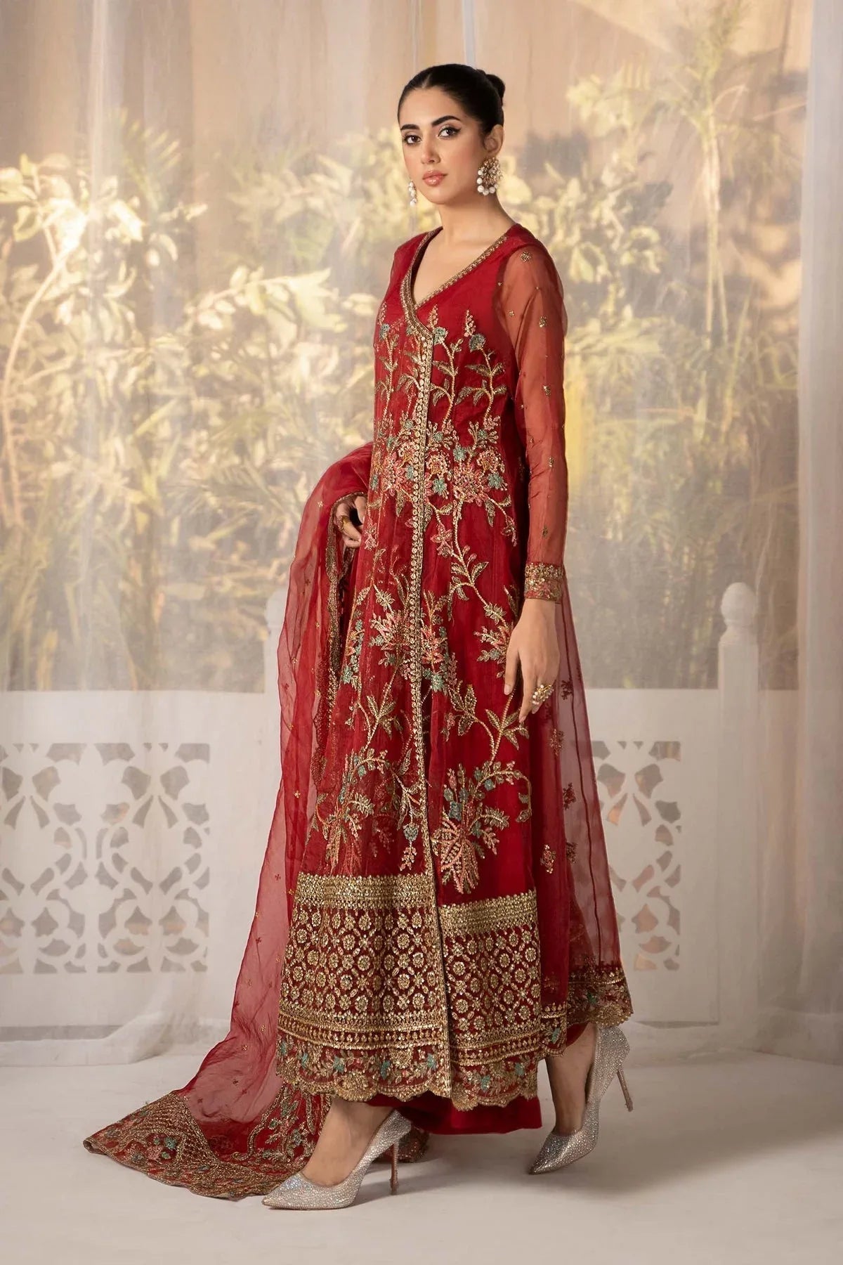 Maria B | Formal Wears | SF-EF24-19 - Aqsa Fabrics