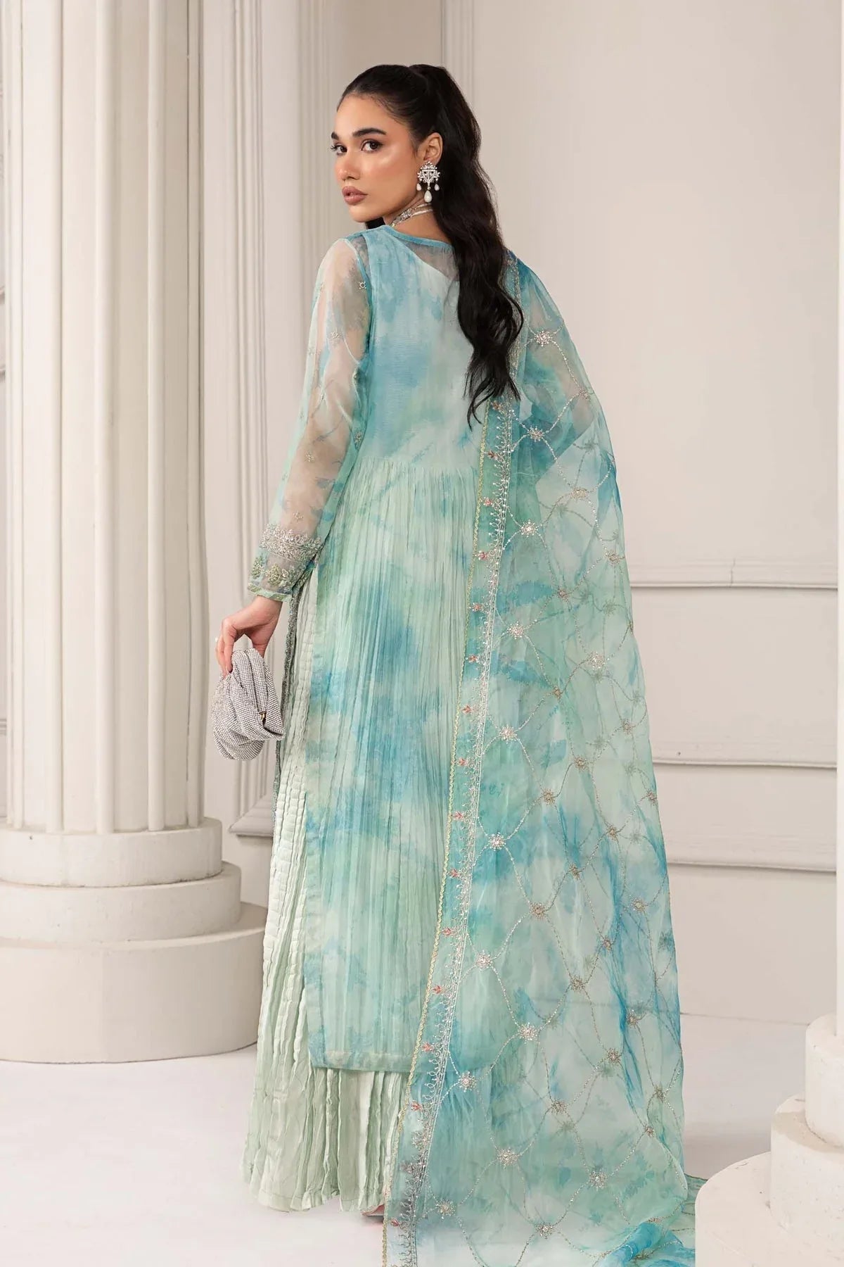 Maria B | Formal Wears |  SF-EF24-20 - Aqsa Fabrics