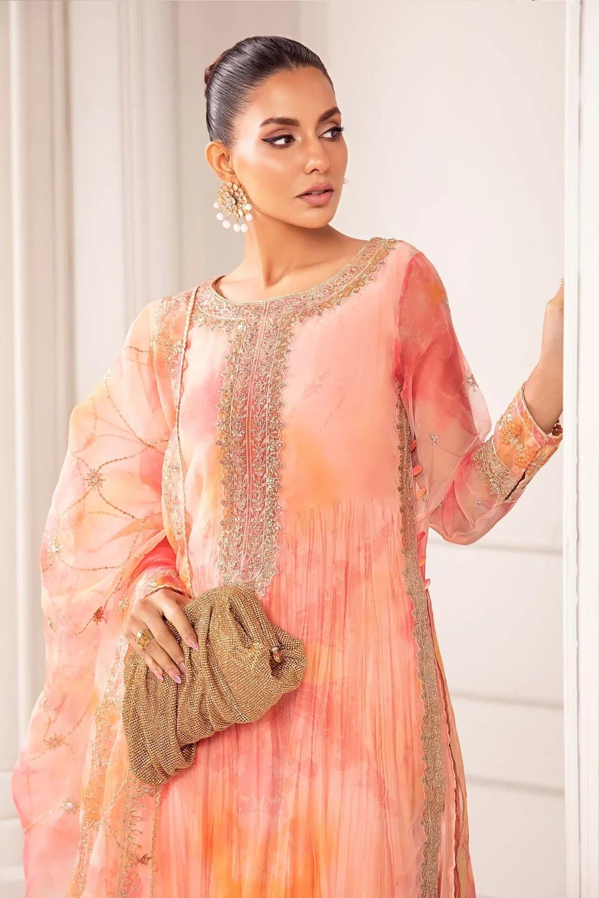 Maria B | Formal Wears |  SF-EF24-20S - Aqsa Fabrics
