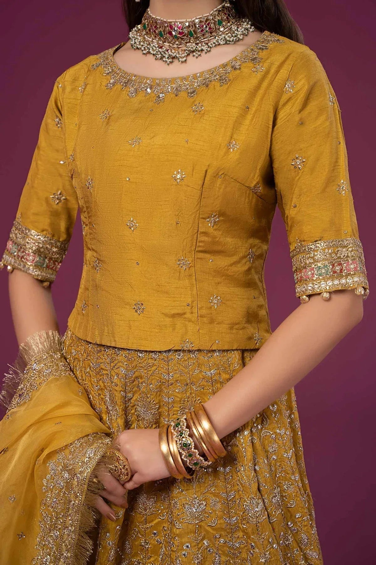 Maria B | Formal Wears |  SF-EF24-26 - Aqsa Fabrics