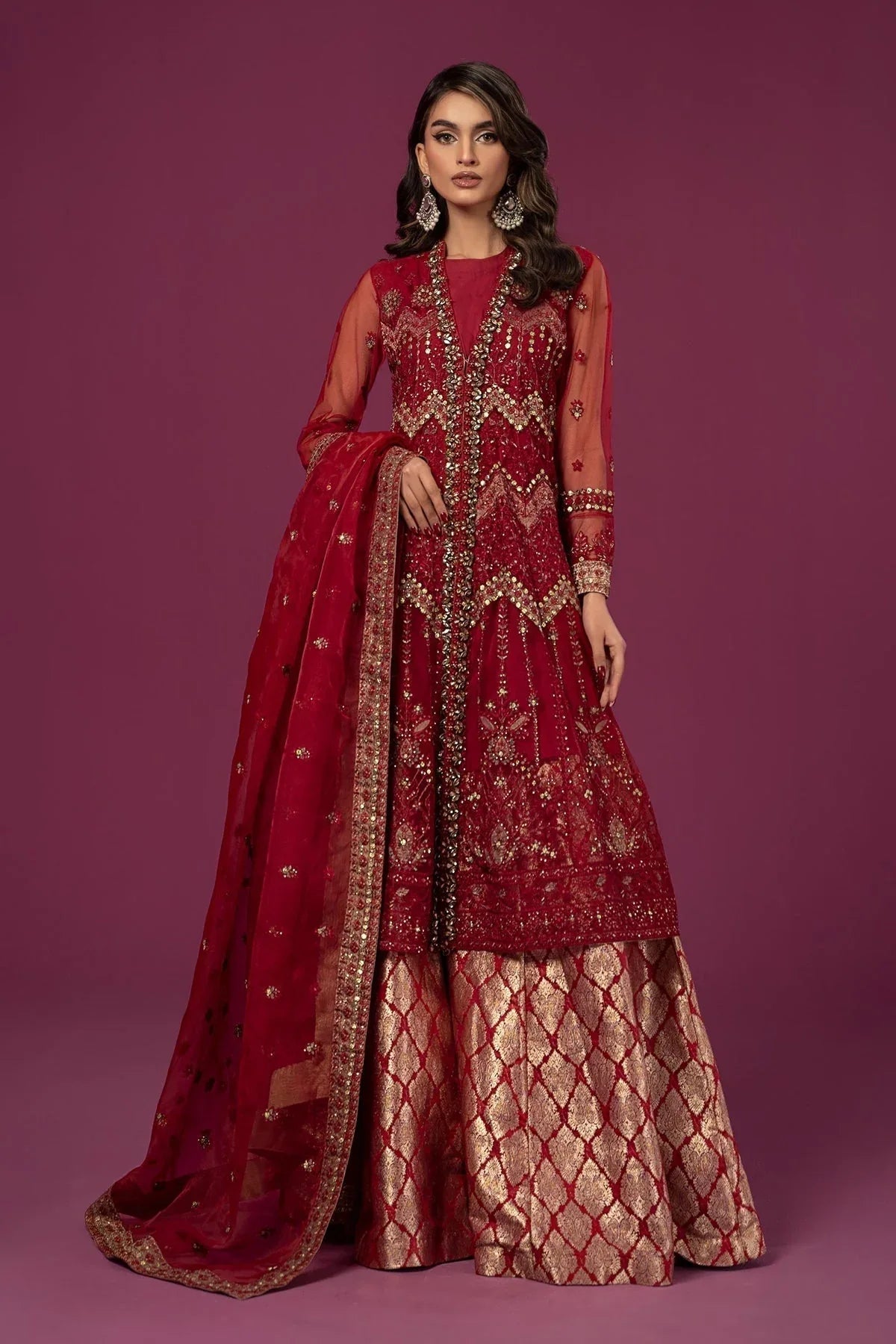 Maria B | Formal Wears | SF-EF24-28 - Aqsa Fabrics