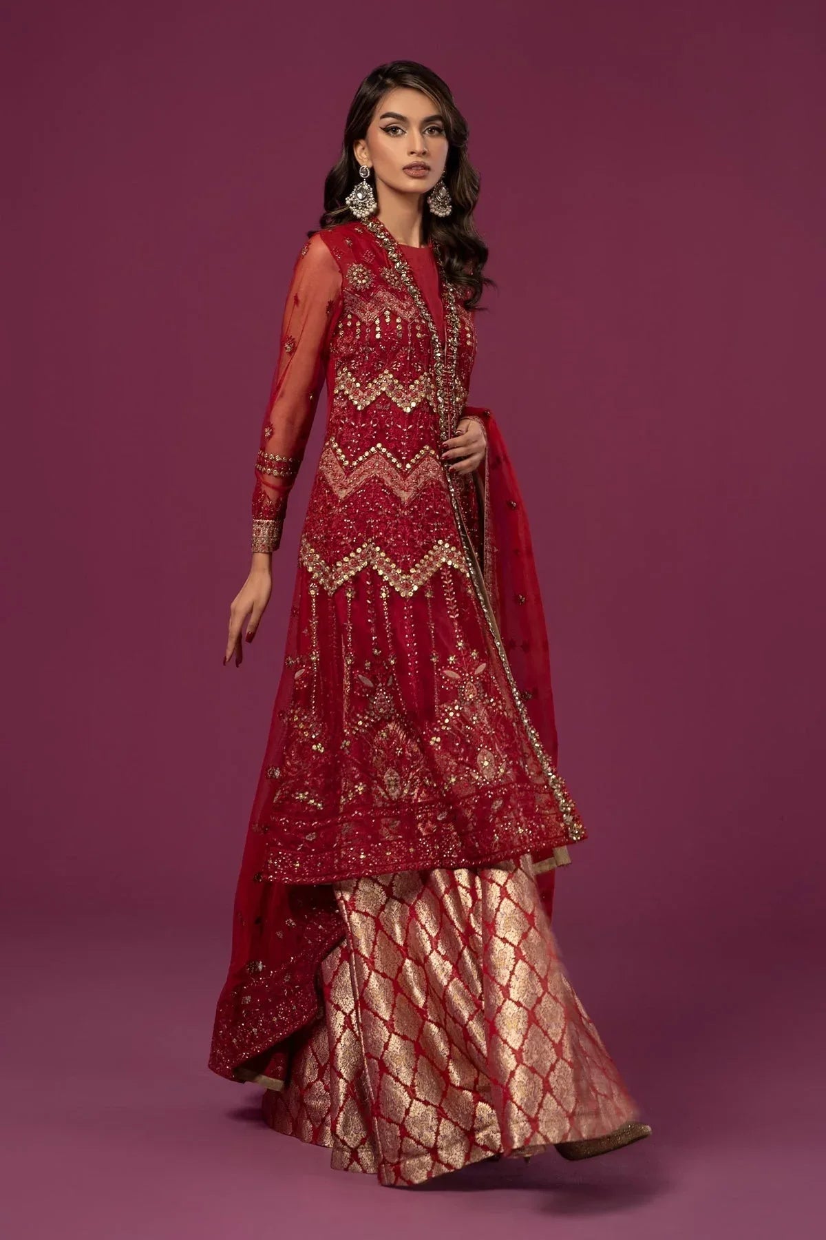 Maria B | Formal Wears | SF-EF24-28 - Aqsa Fabrics