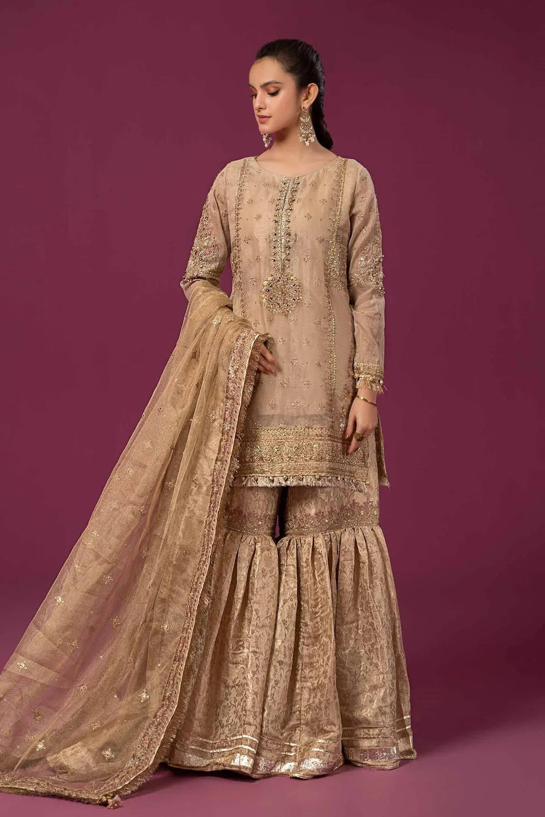 Maria B | Formal Wears | SF-EF24-35 - Aqsa Fabrics