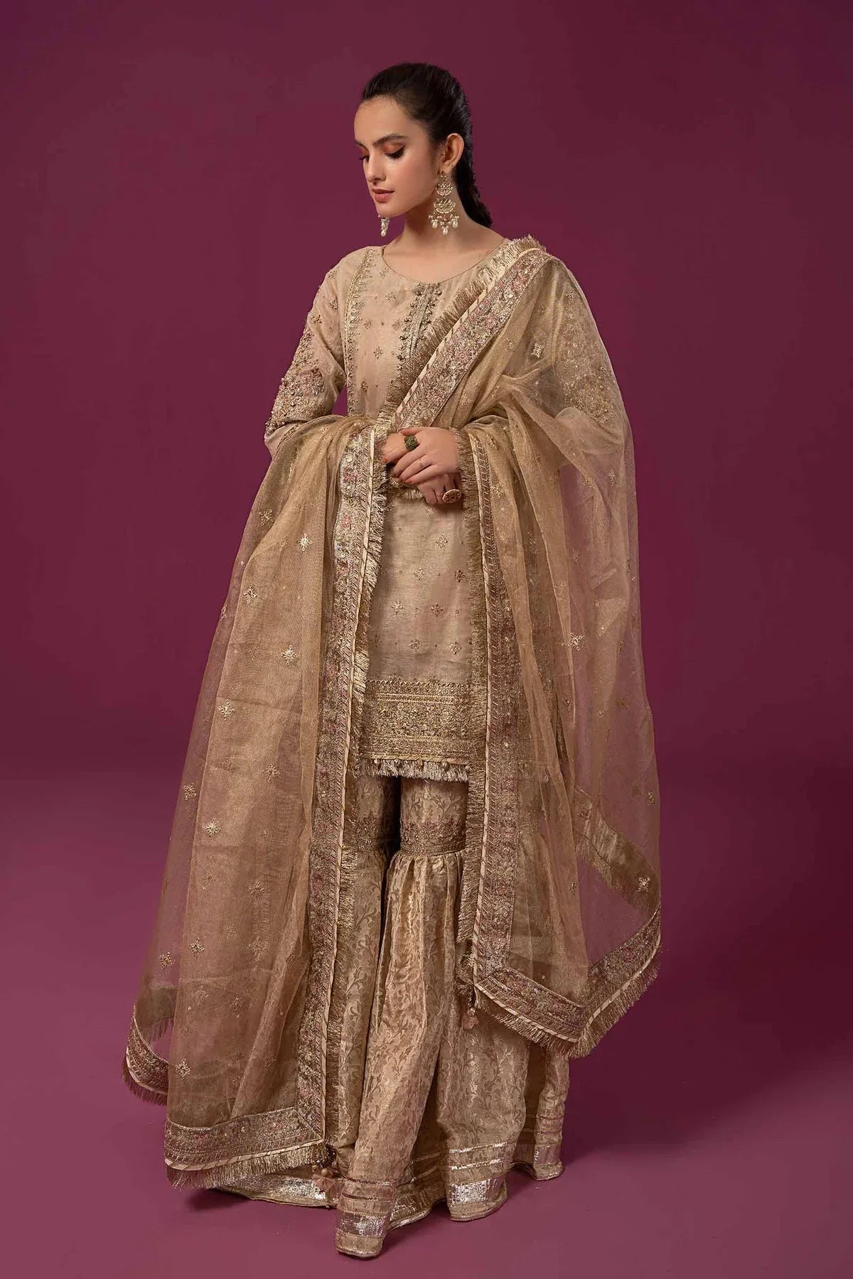 Maria B | Formal Wears | SF-EF24-35 - Aqsa Fabrics