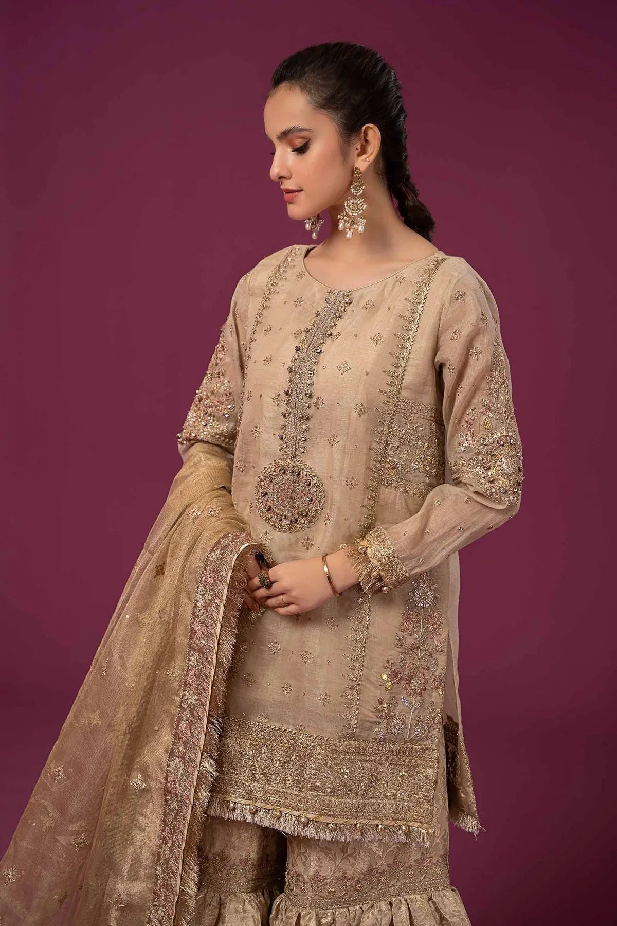Maria B | Formal Wears | SF-EF24-35 - Aqsa Fabrics