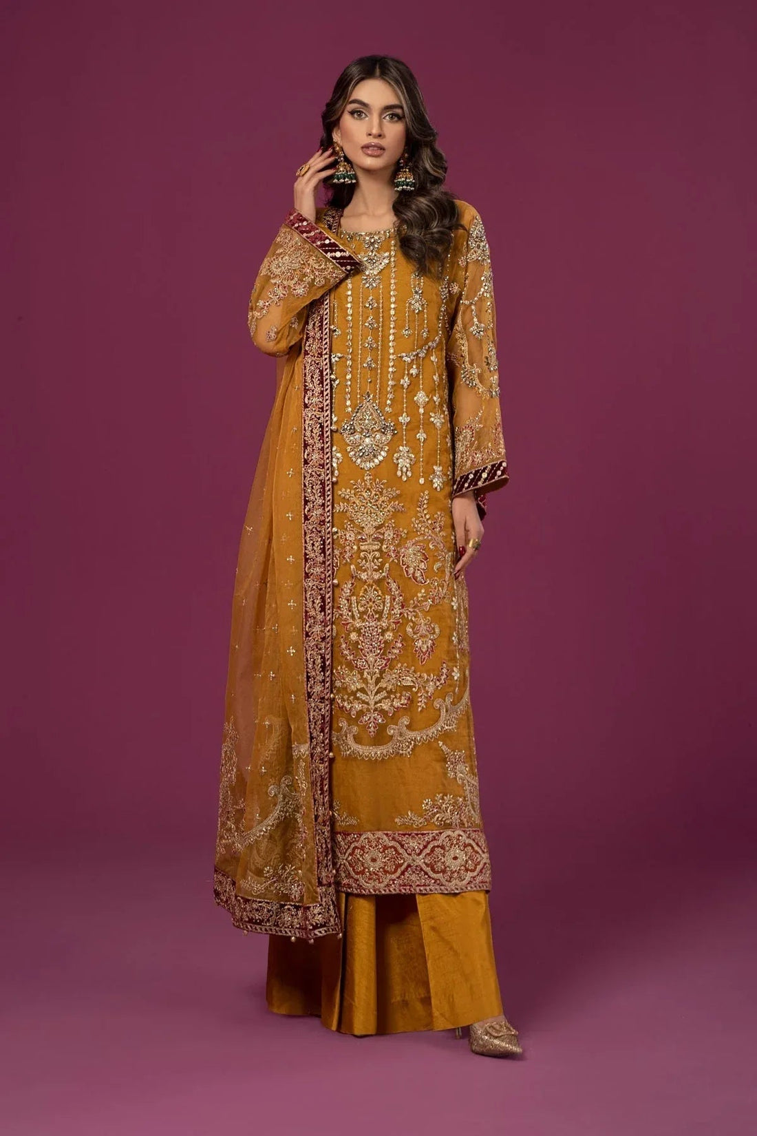 Maria B | Formal Wears | SF-EF24-45 - Aqsa Fabrics