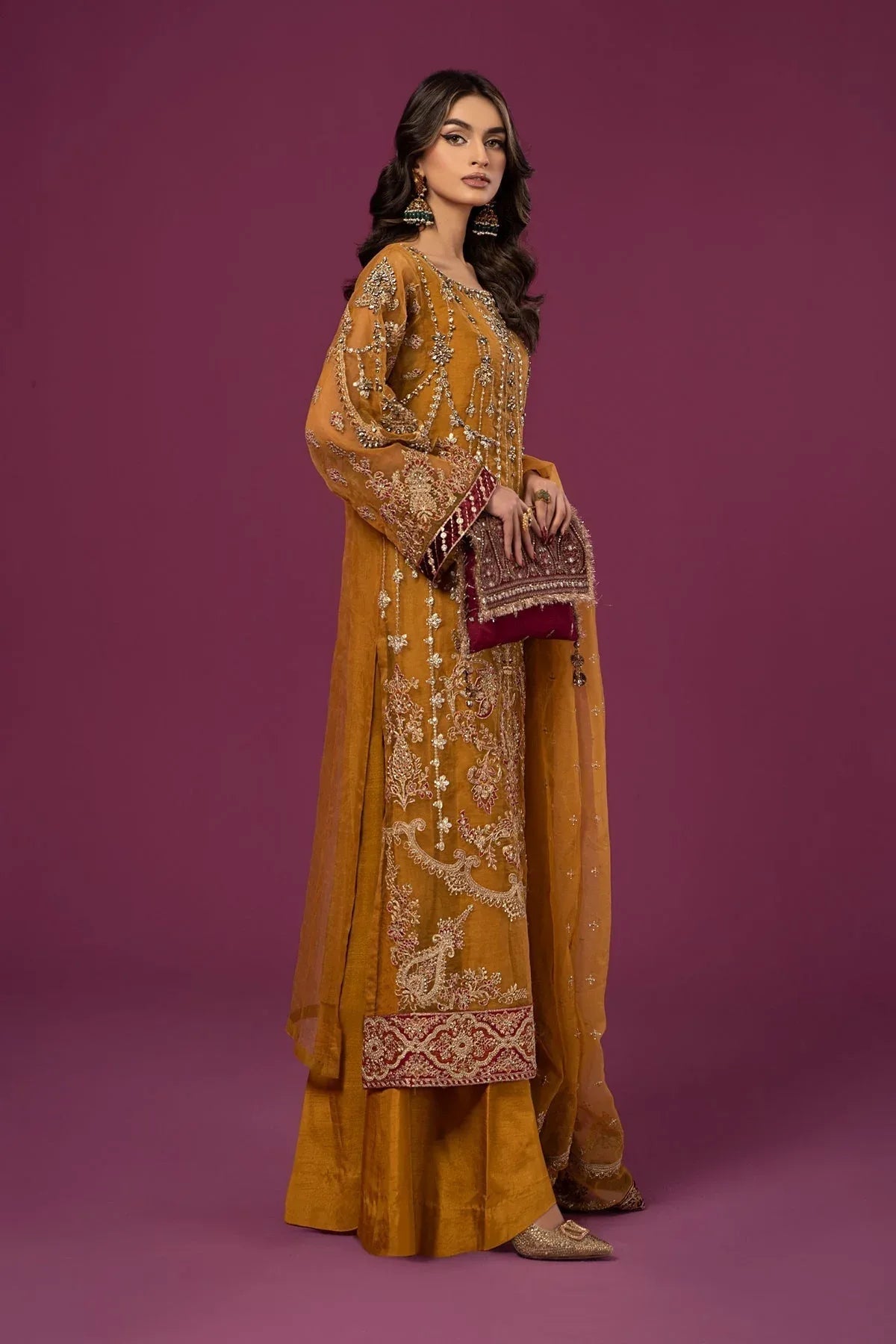 Maria B | Formal Wears | SF-EF24-45 - Aqsa Fabrics