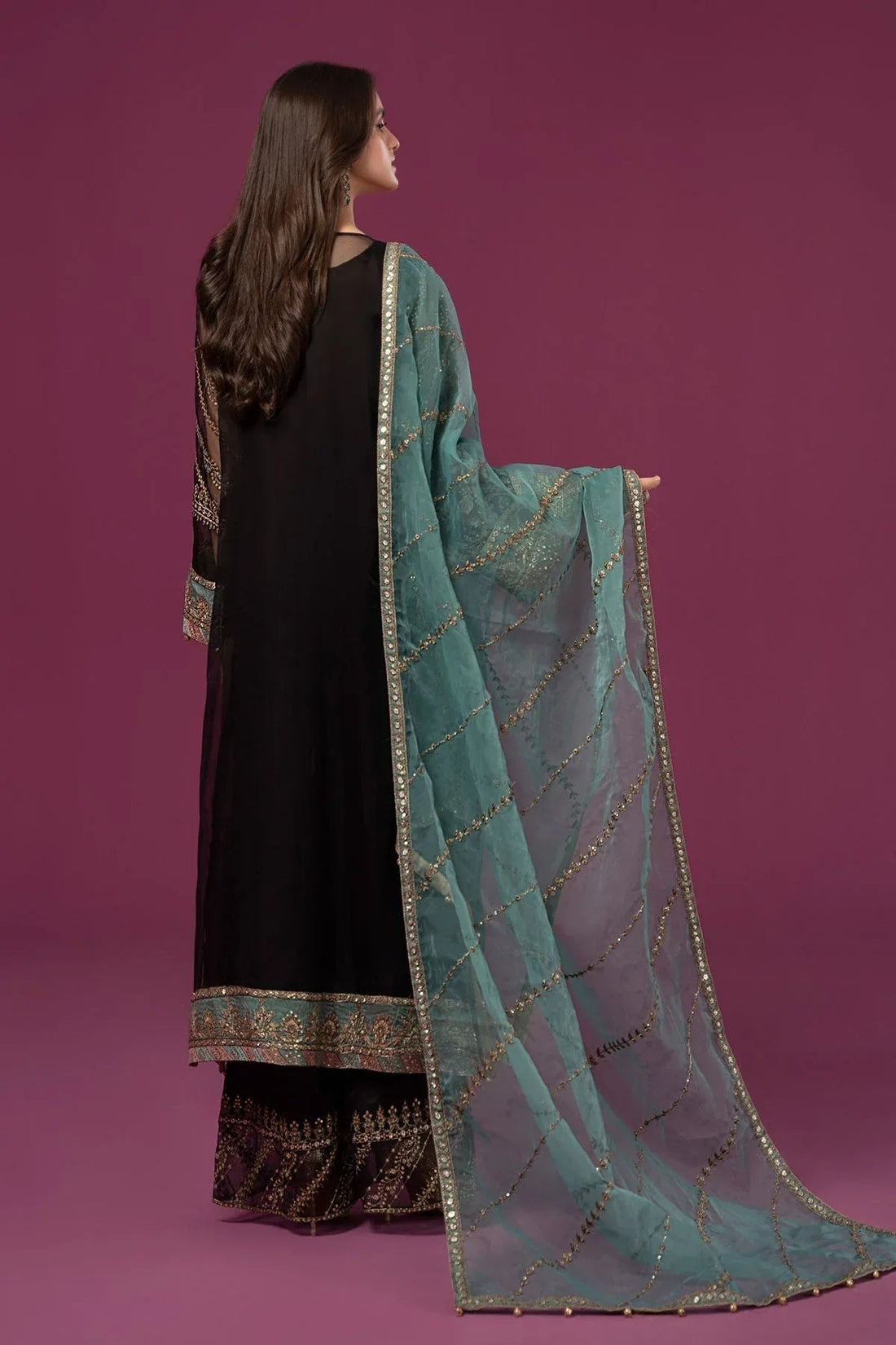 Maria B | Formal Wears | SF-EF24-46 - Aqsa Fabrics