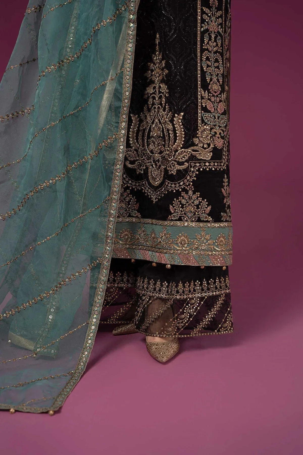 Maria B | Formal Wears | SF-EF24-46 - Aqsa Fabrics