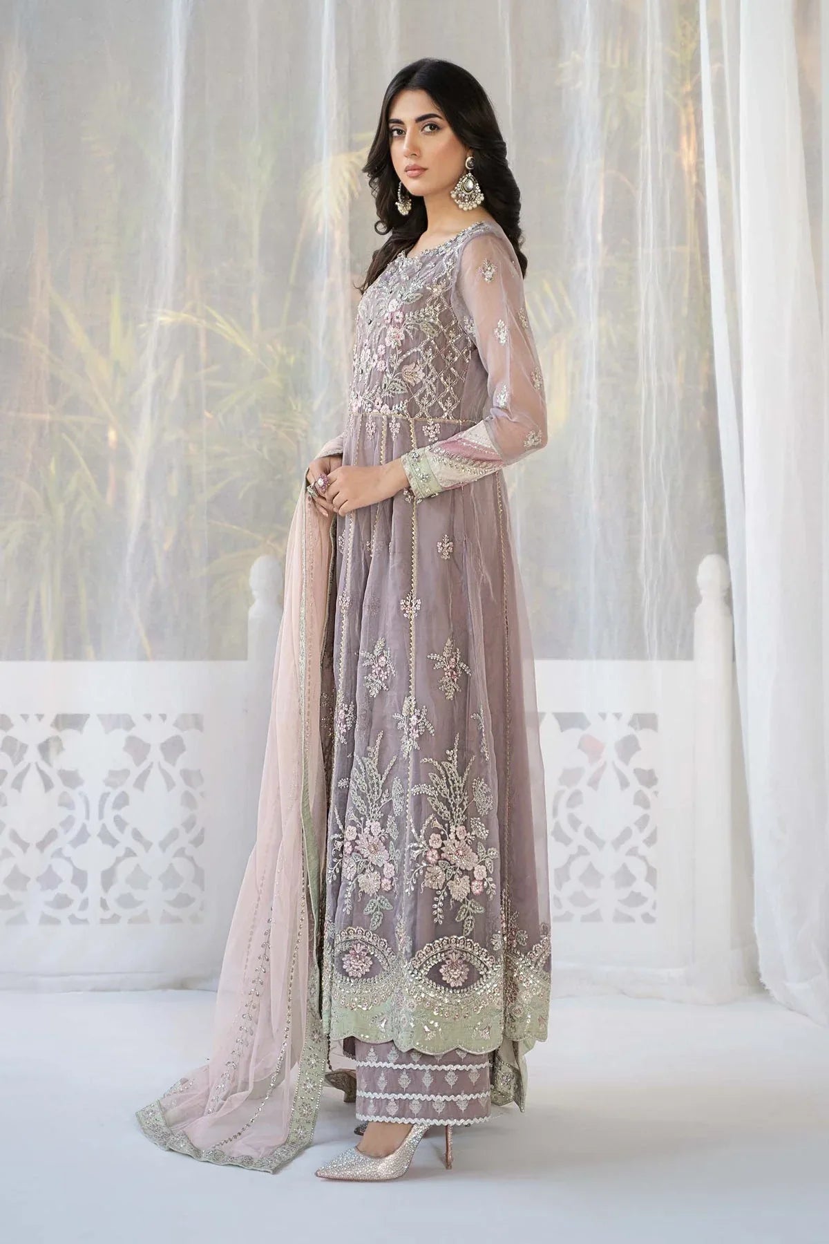 Maria B | Formal Wears | SF-EF24-61 - Aqsa Fabrics
