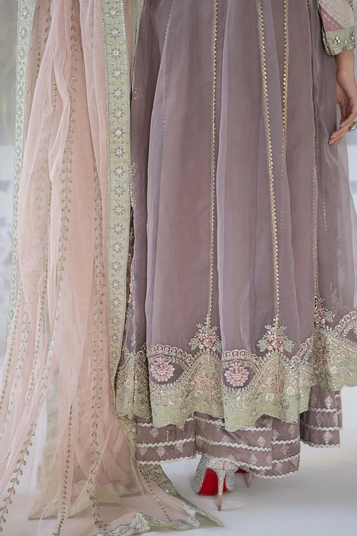 Maria B | Formal Wears | SF-EF24-61 - Aqsa Fabrics