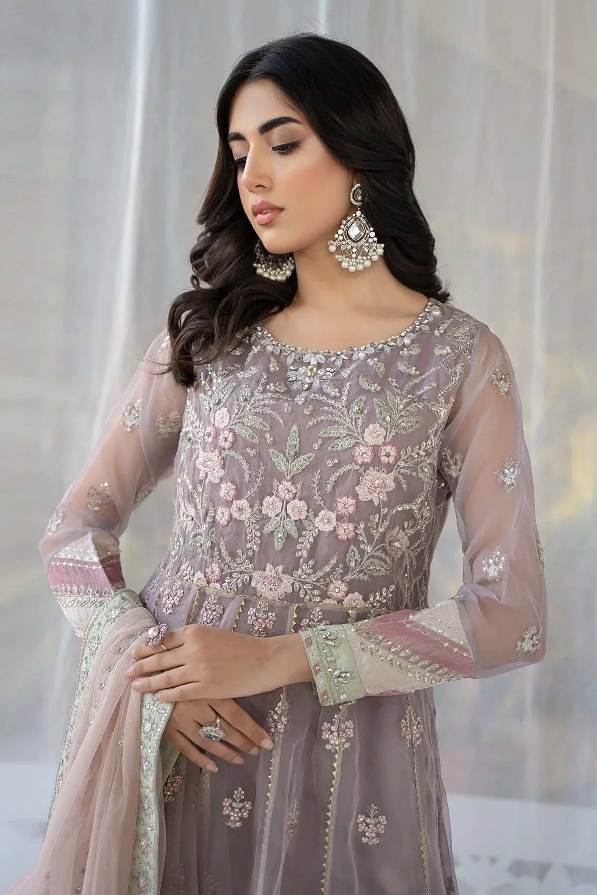 Maria B | Formal Wears | SF-EF24-61 - Aqsa Fabrics