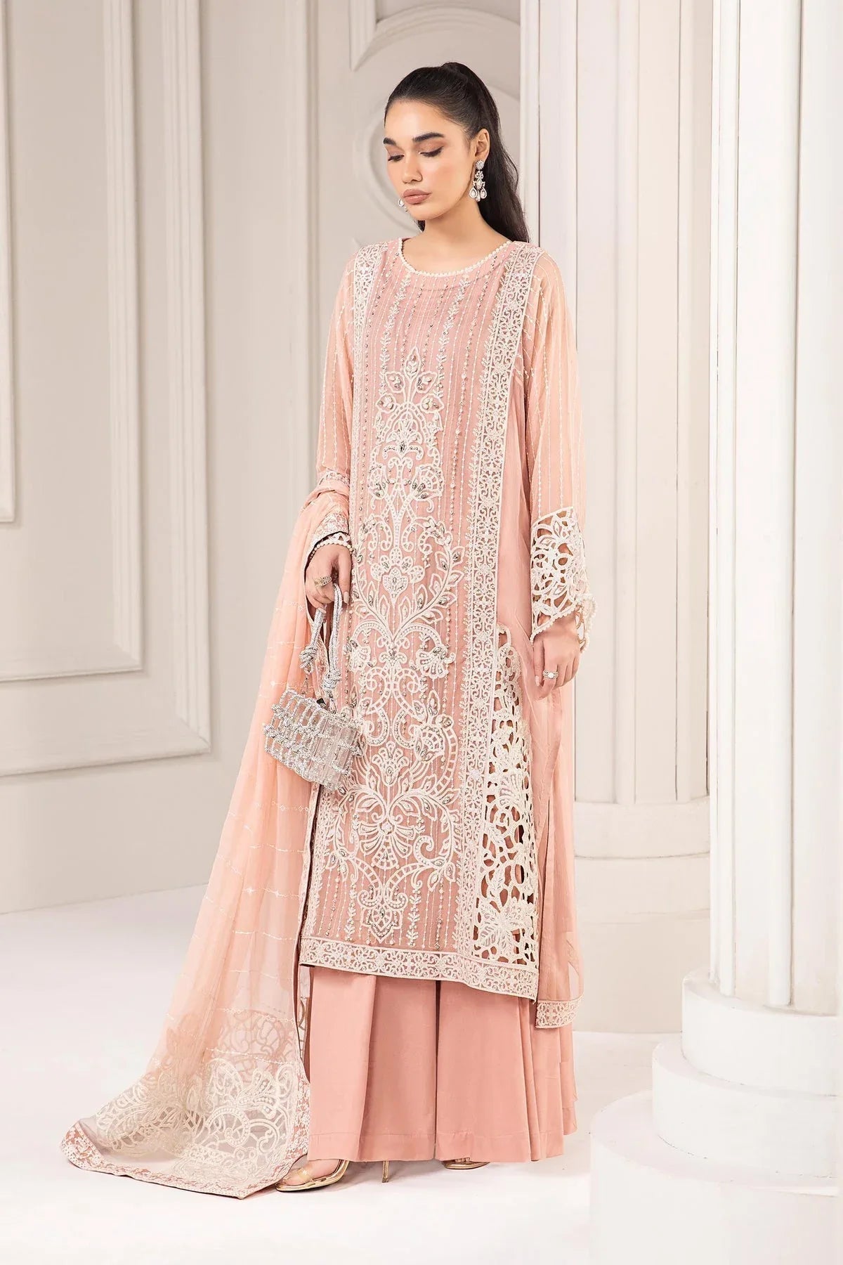 Maria B | Formal Wears | SF-EF24-67 - Aqsa Fabrics