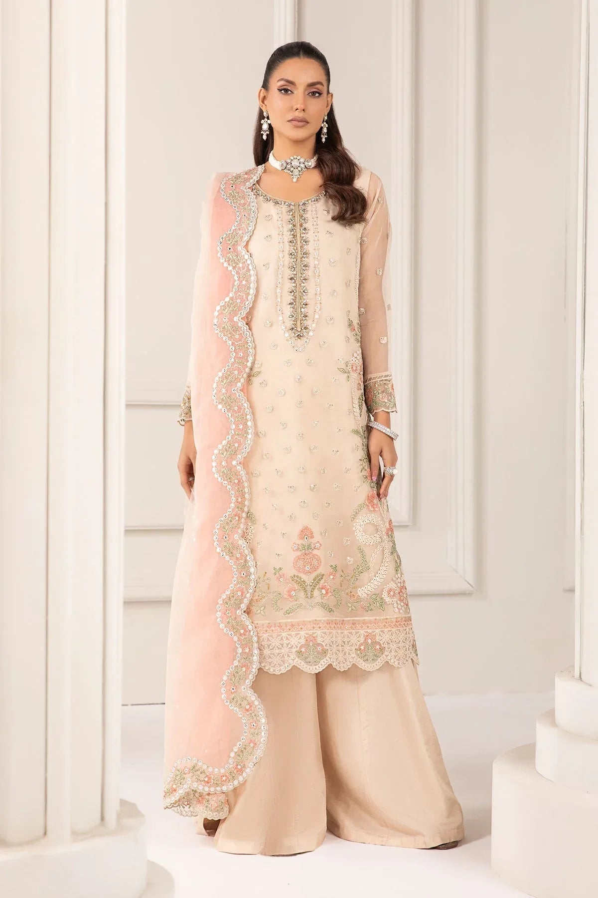 Maria B | Formal Wears | SF-EF24-76 - Aqsa Fabrics
