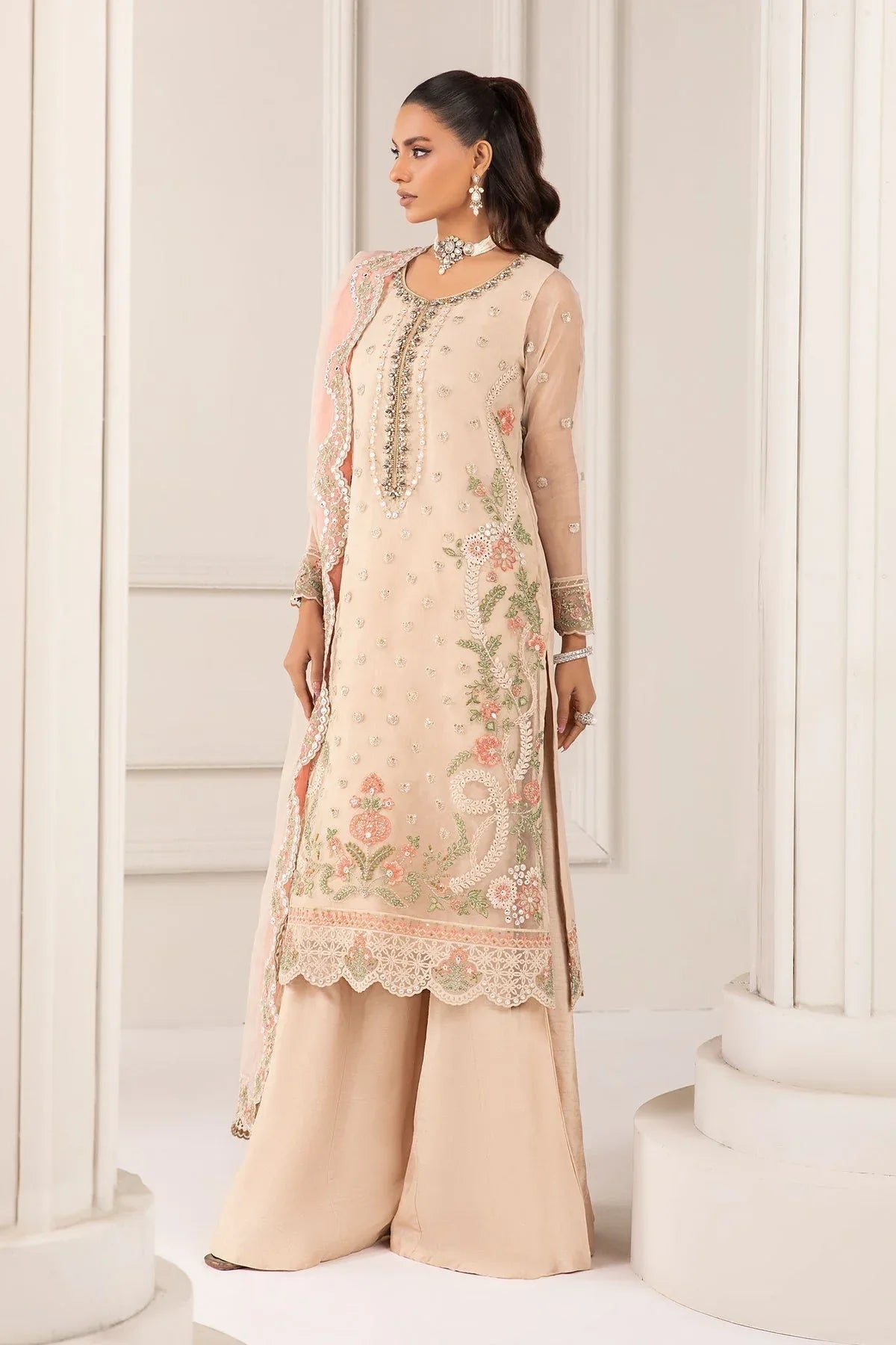 Maria B | Formal Wears | SF-EF24-76 - Aqsa Fabrics