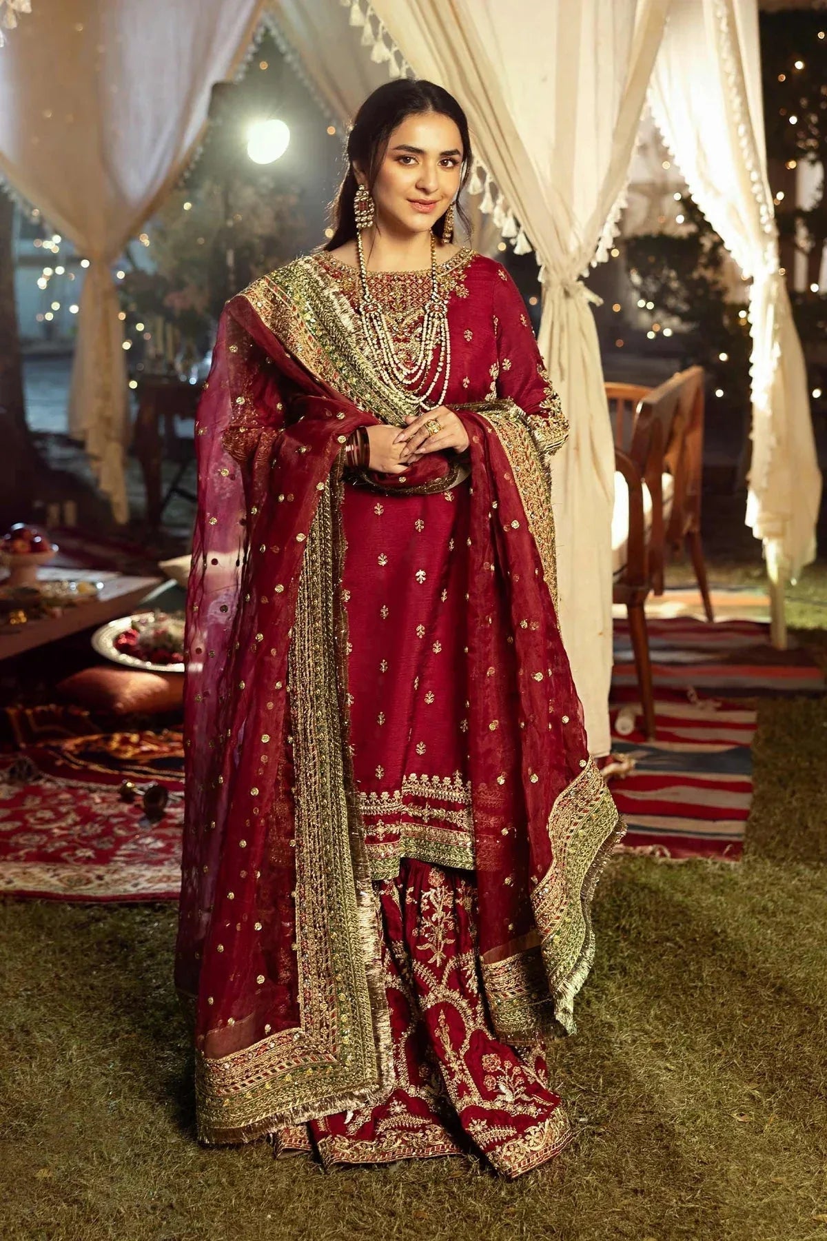 Maria B | Formal Wears | SF-EF25-01 - Aqsa Fabrics