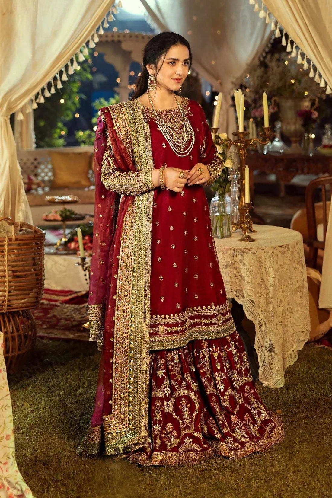 Maria B | Formal Wears | SF-EF25-01 - Aqsa Fabrics