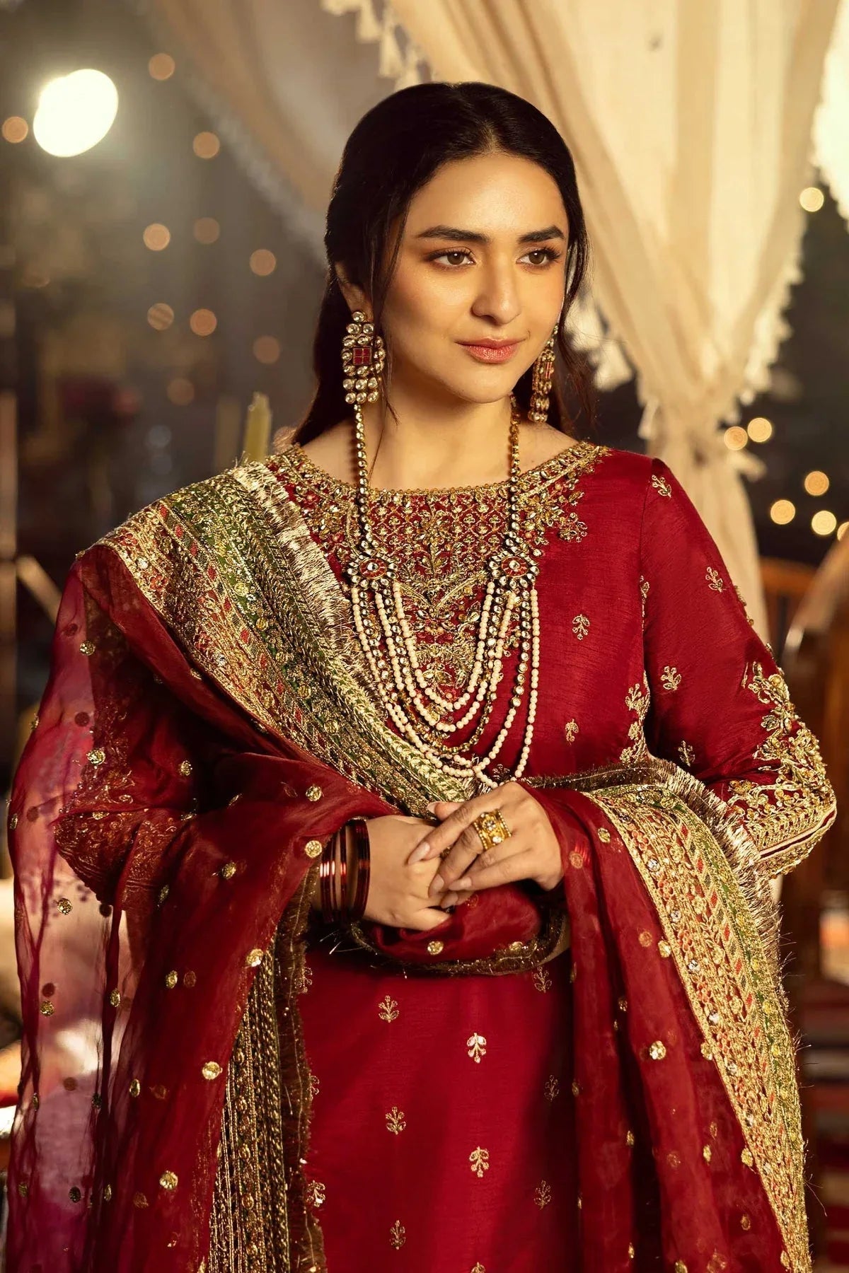 Maria B | Formal Wears | SF-EF25-01 - Aqsa Fabrics