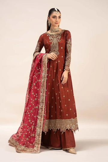 Maria B | Formal Wears | SF-EF25-02 - Aqsa Fabrics