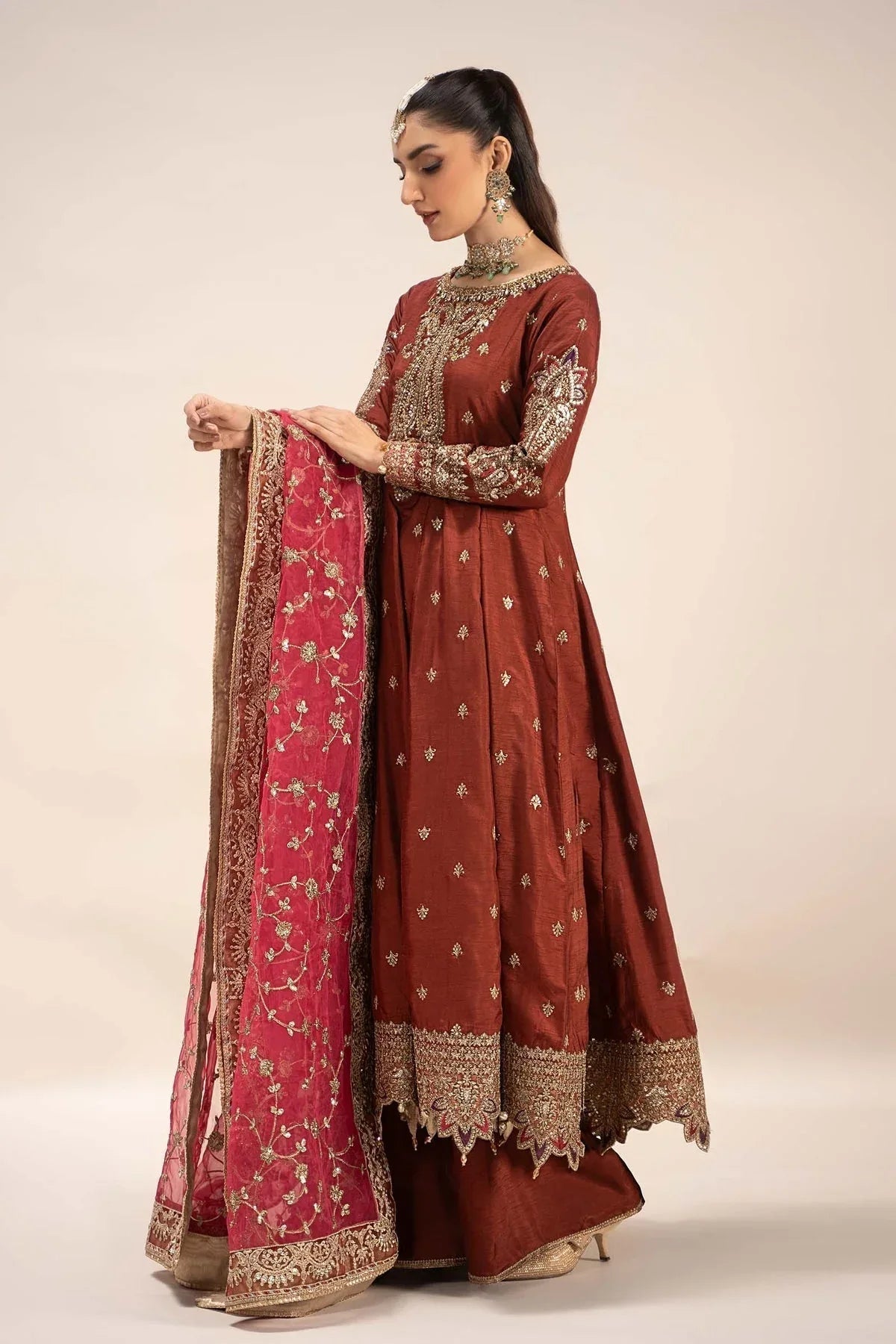 Maria B | Formal Wears | SF-EF25-02 - Aqsa Fabrics
