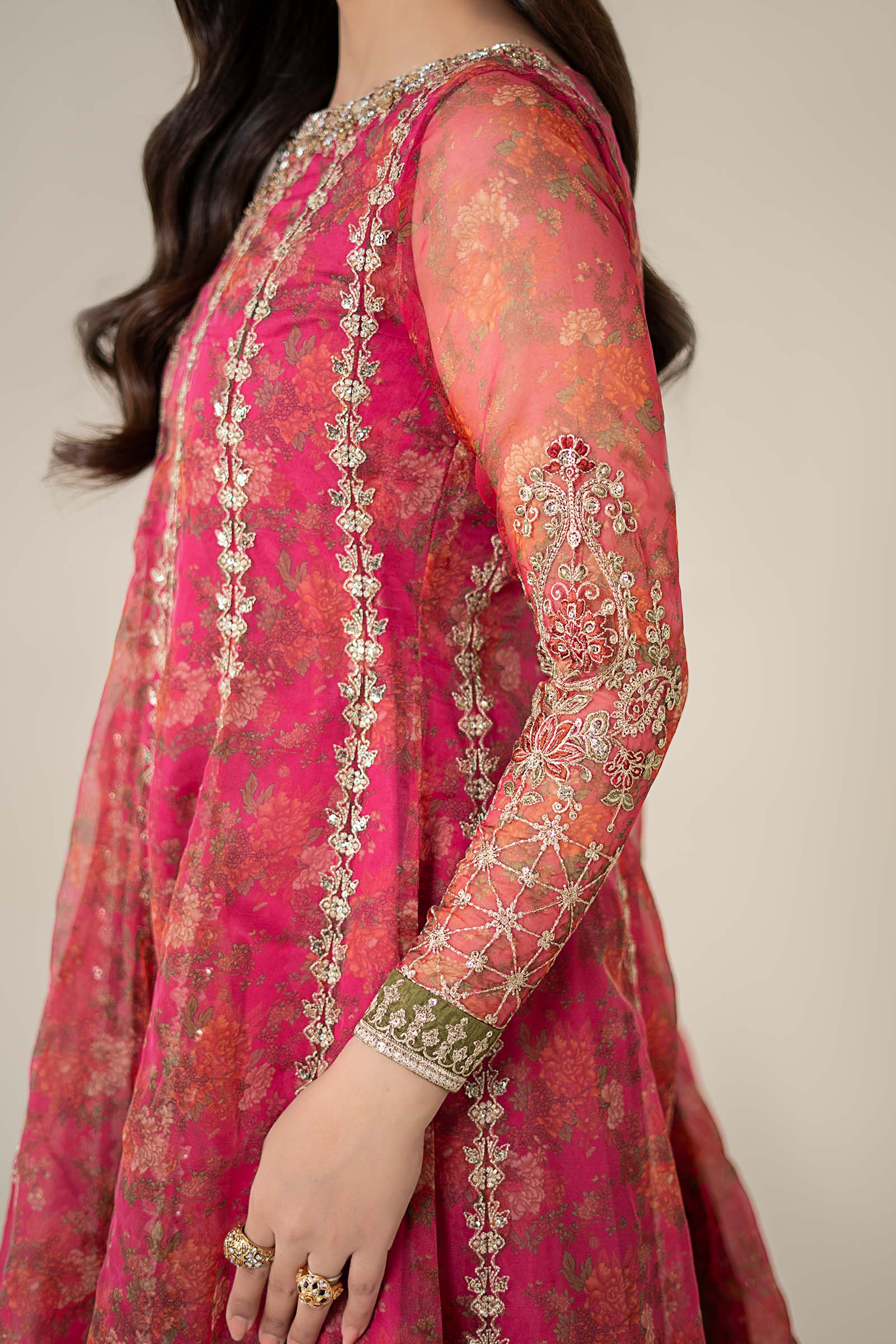 Maria B | Formal Wears |  SF-EF25-03 - Aqsa Fabrics