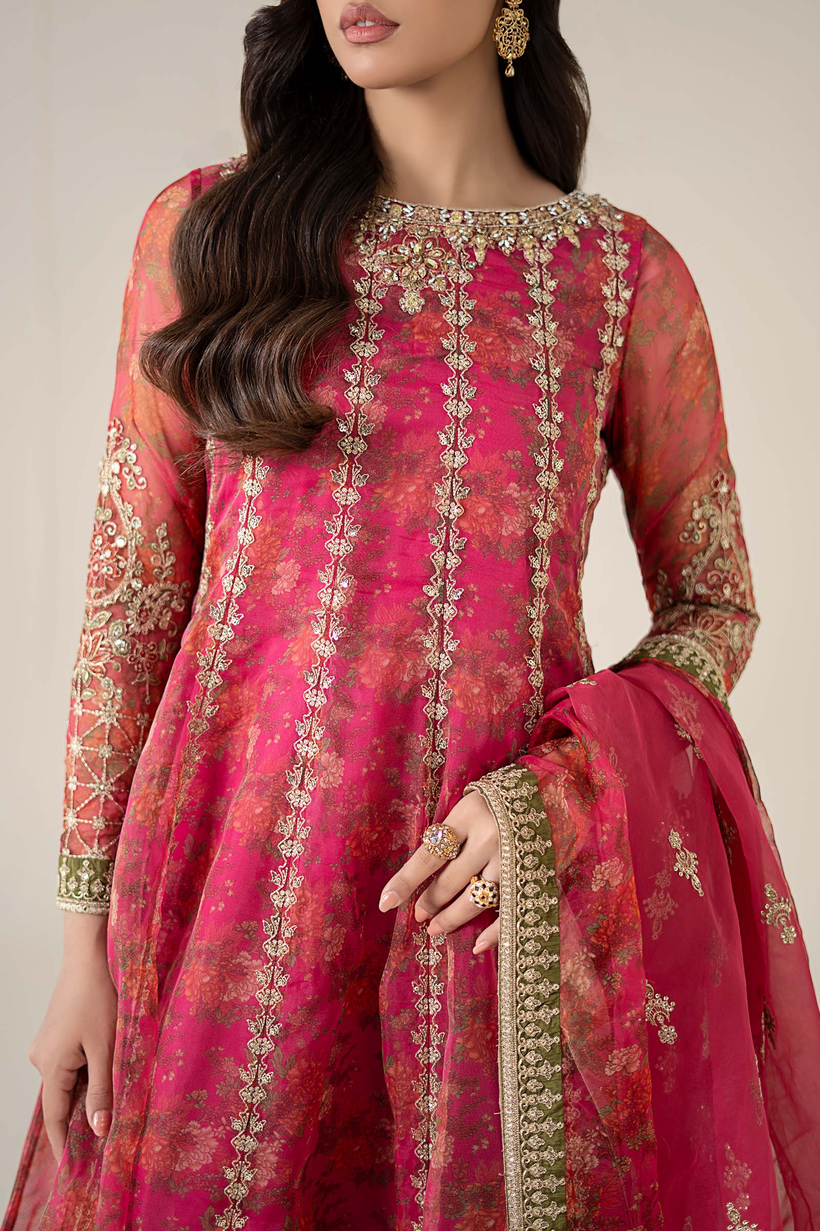 Maria B | Formal Wears |  SF-EF25-03 - Aqsa Fabrics