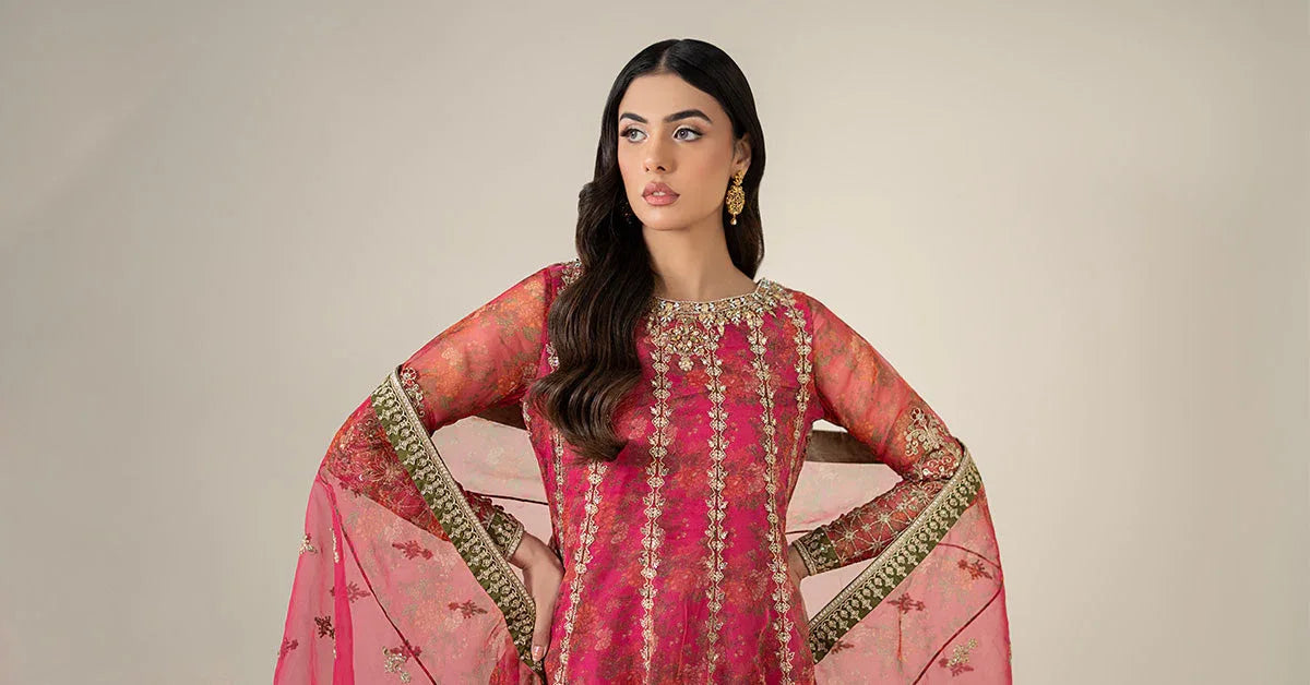 Maria B | Formal Wears |  SF-EF25-03 - Aqsa Fabrics