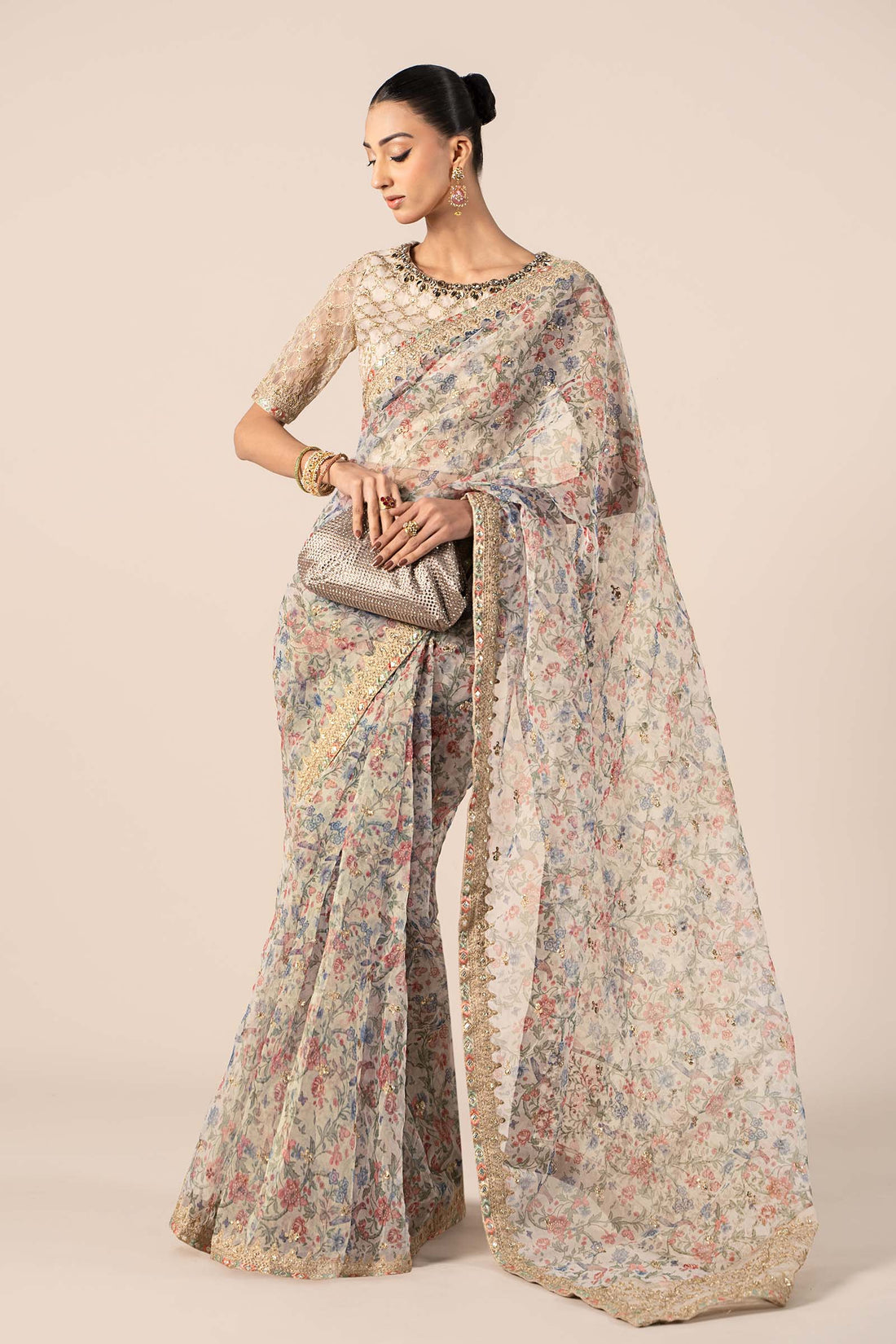 Maria B | Formal Wears | SF-EF25-08 - Aqsa Fabrics
