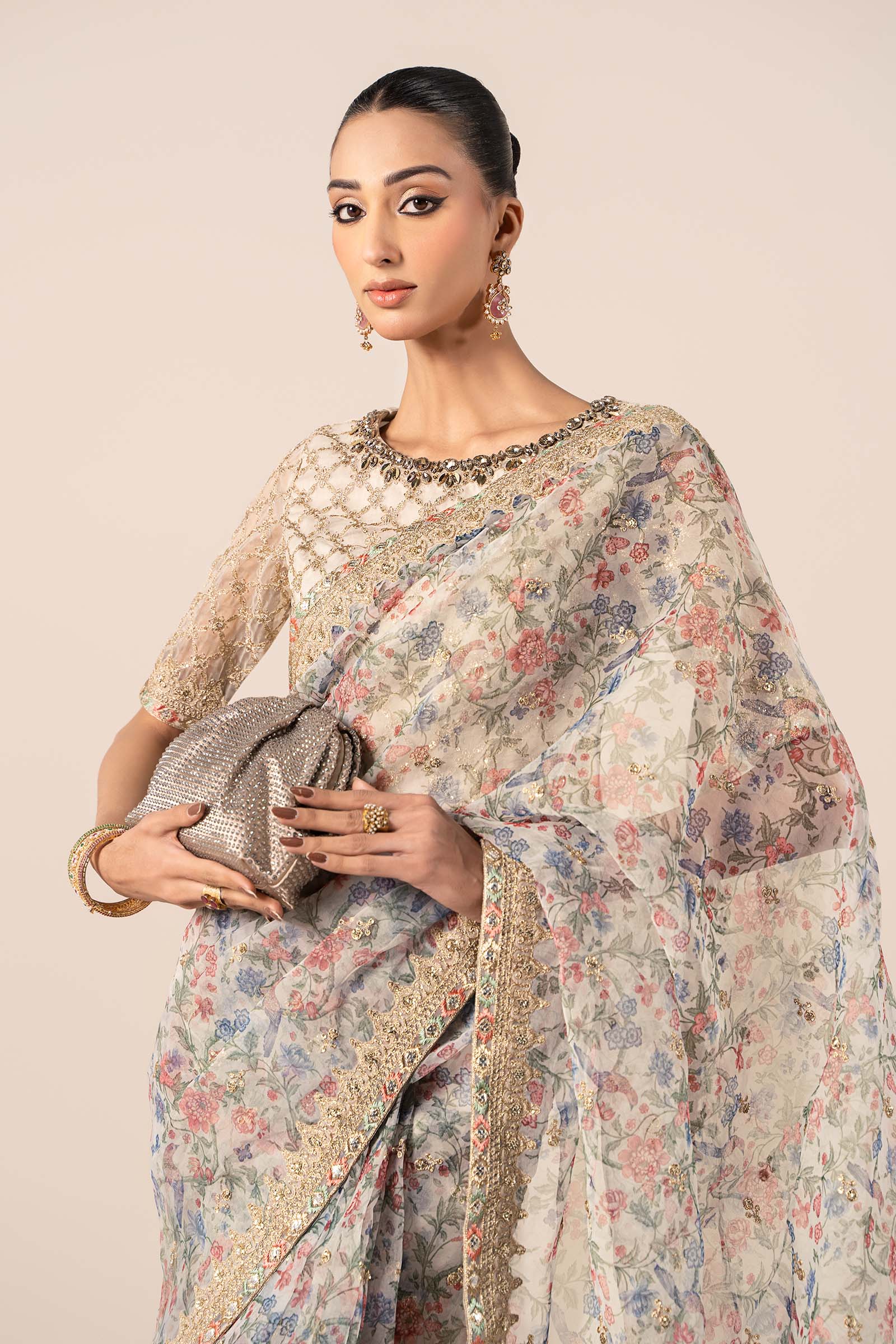 Maria B | Formal Wears | SF-EF25-08 - Aqsa Fabrics