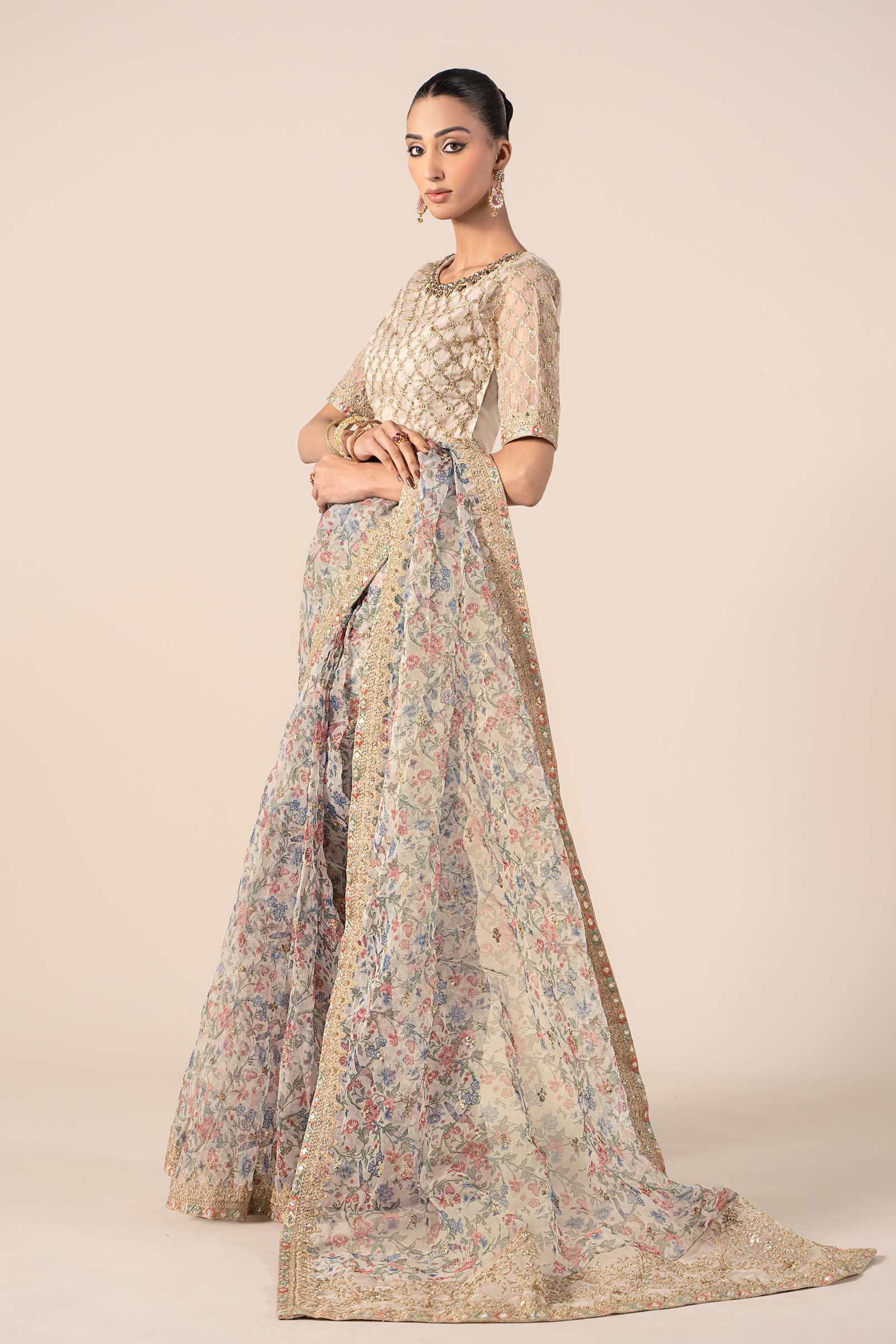 Maria B | Formal Wears | SF-EF25-08 - Aqsa Fabrics