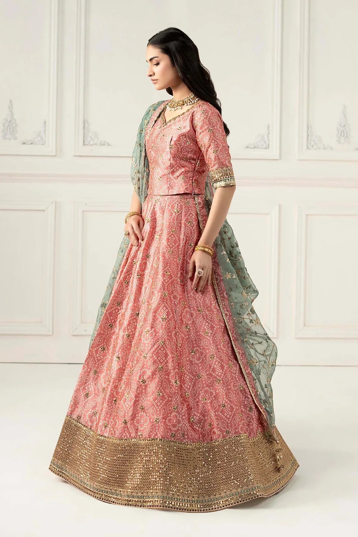 Maria B | Formal Wears | SF-EF25-11 - Aqsa Fabrics