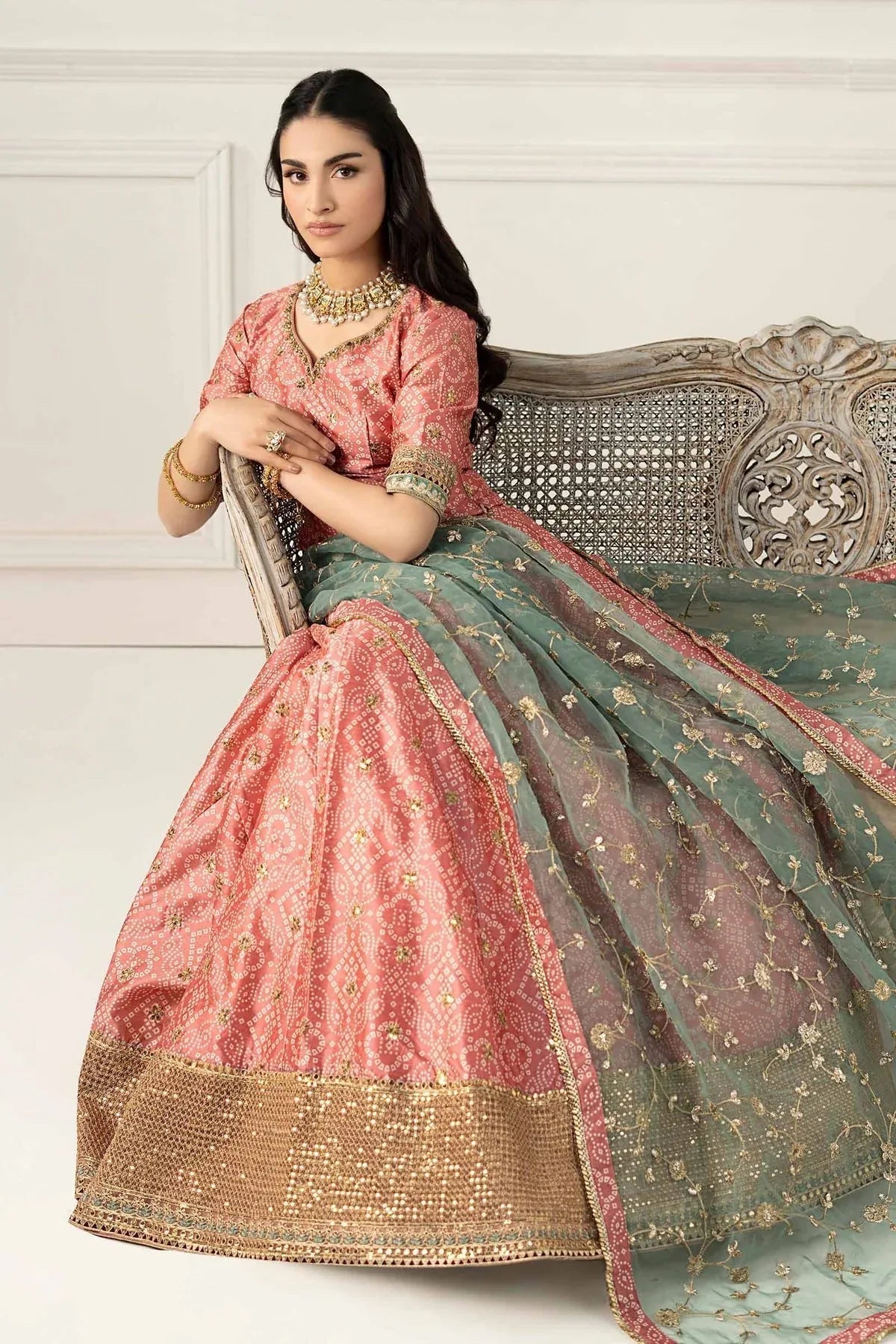 Maria B | Formal Wears | SF-EF25-11 - Aqsa Fabrics