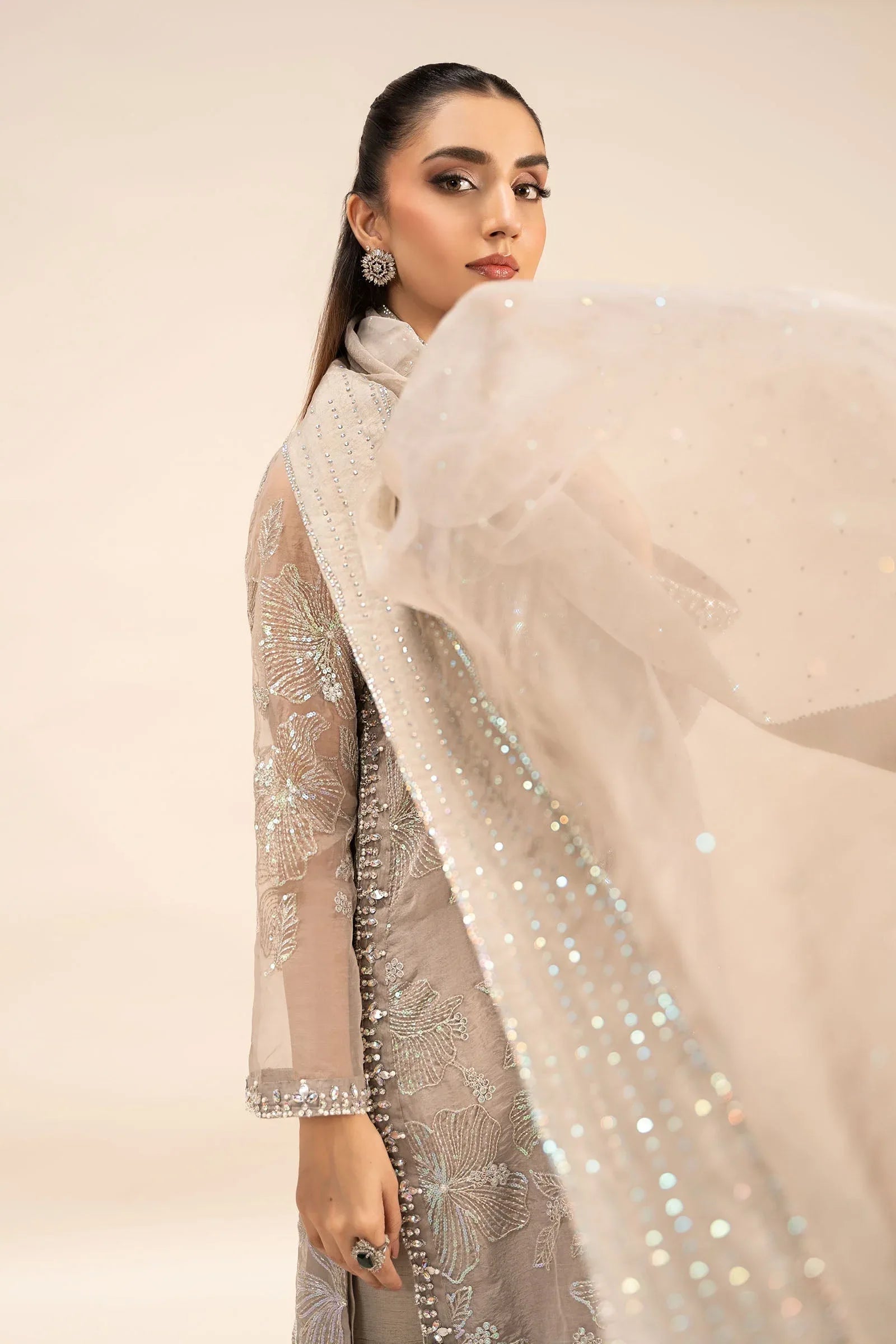 Maria B | Formal Wears |  SF-EF25-15 - Aqsa Fabrics