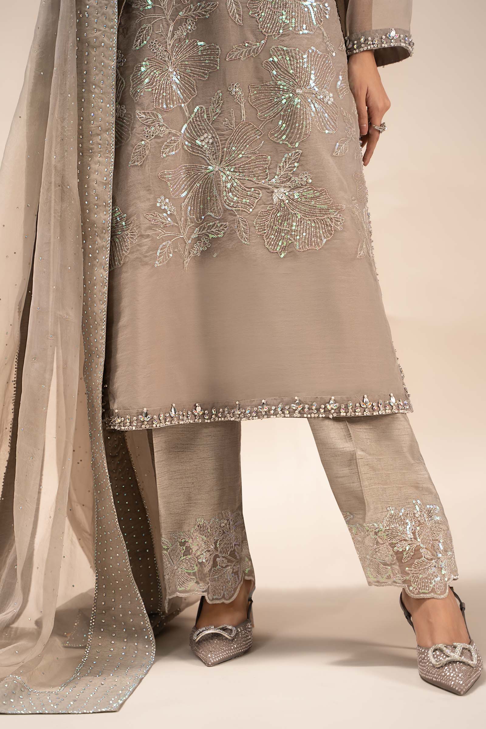 Maria B | Formal Wears |  SF-EF25-15 - Aqsa Fabrics