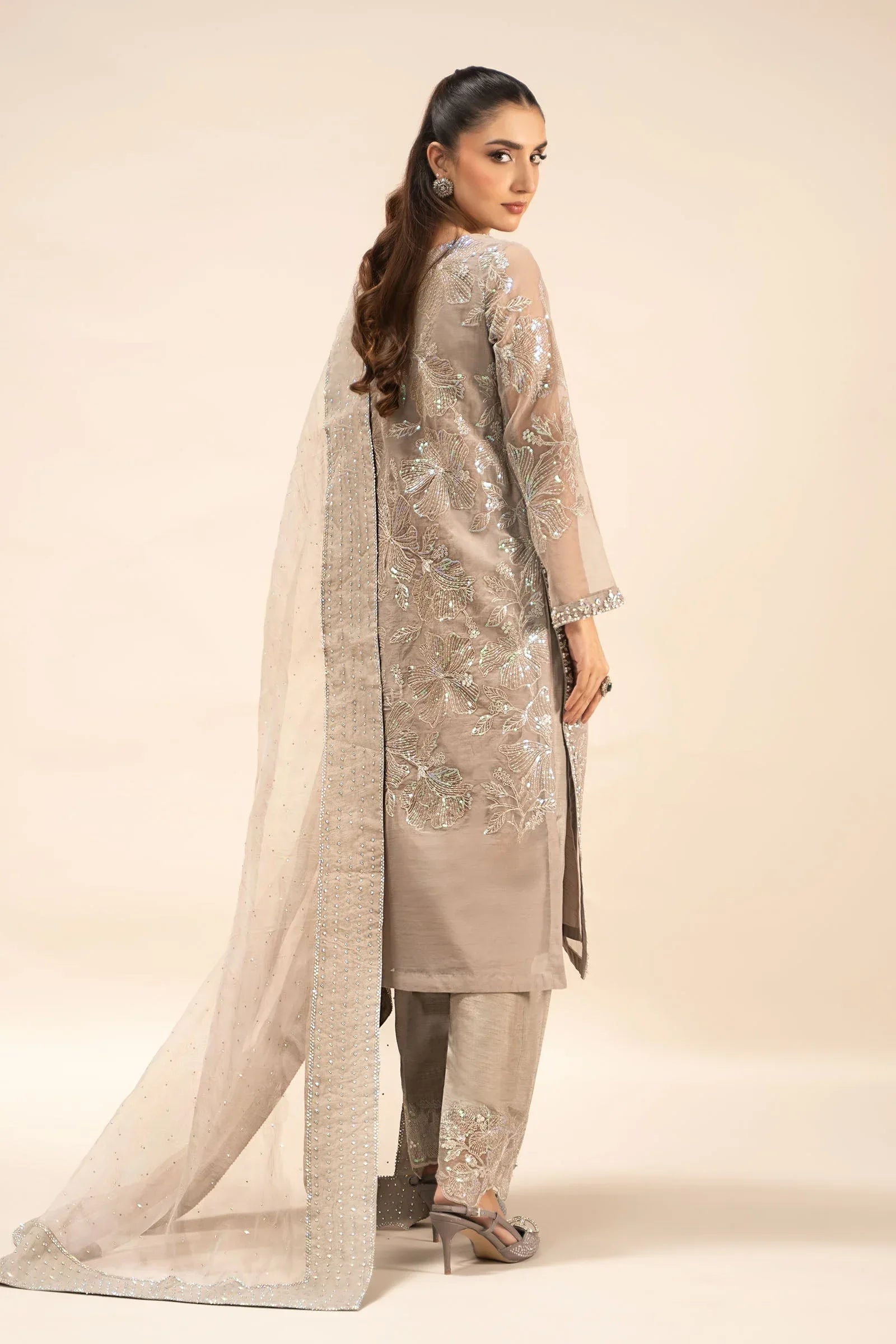 Maria B | Formal Wears |  SF-EF25-15 - Aqsa Fabrics