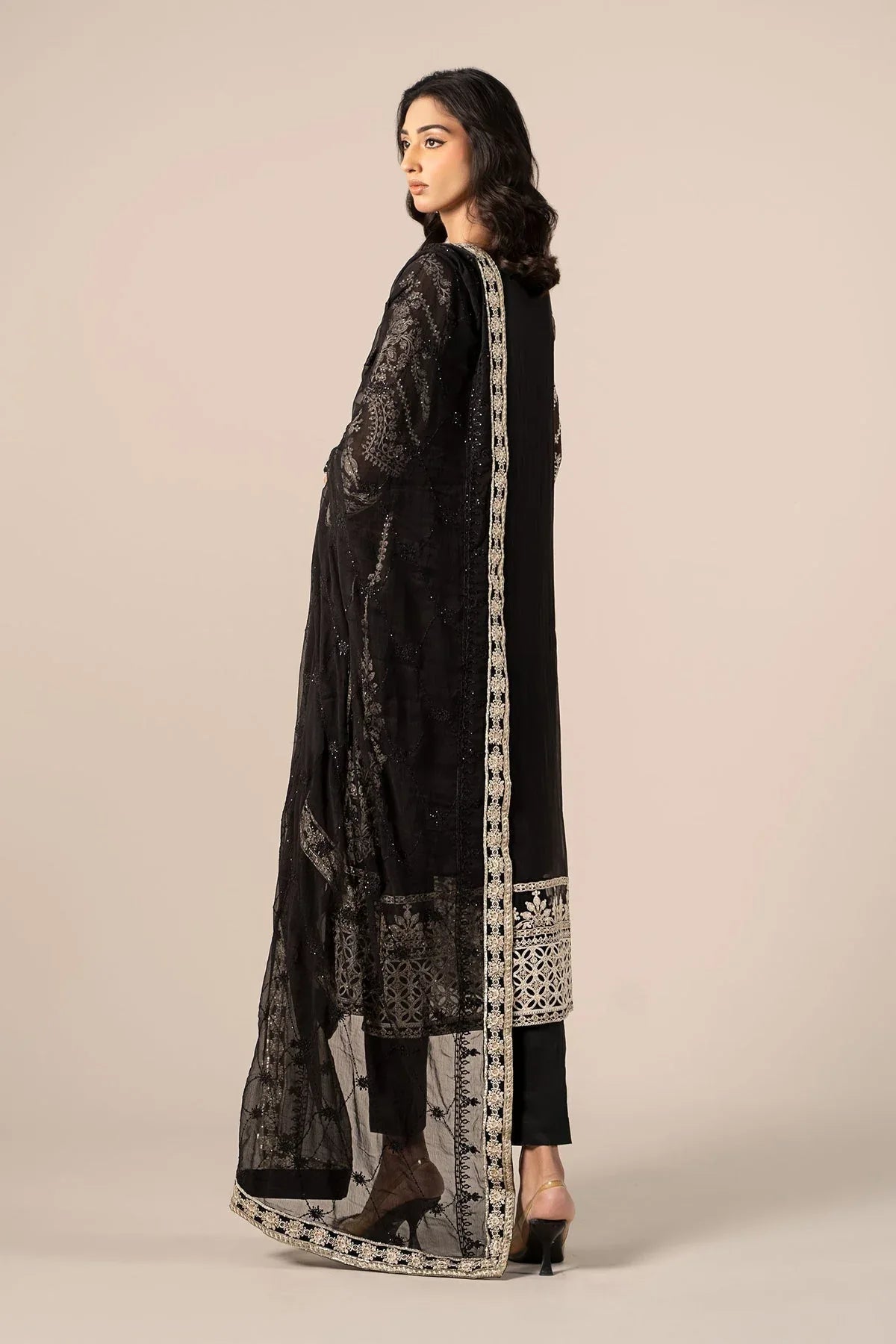 Maria B | Formal Wears | SF-EF25-20 - Aqsa Fabrics