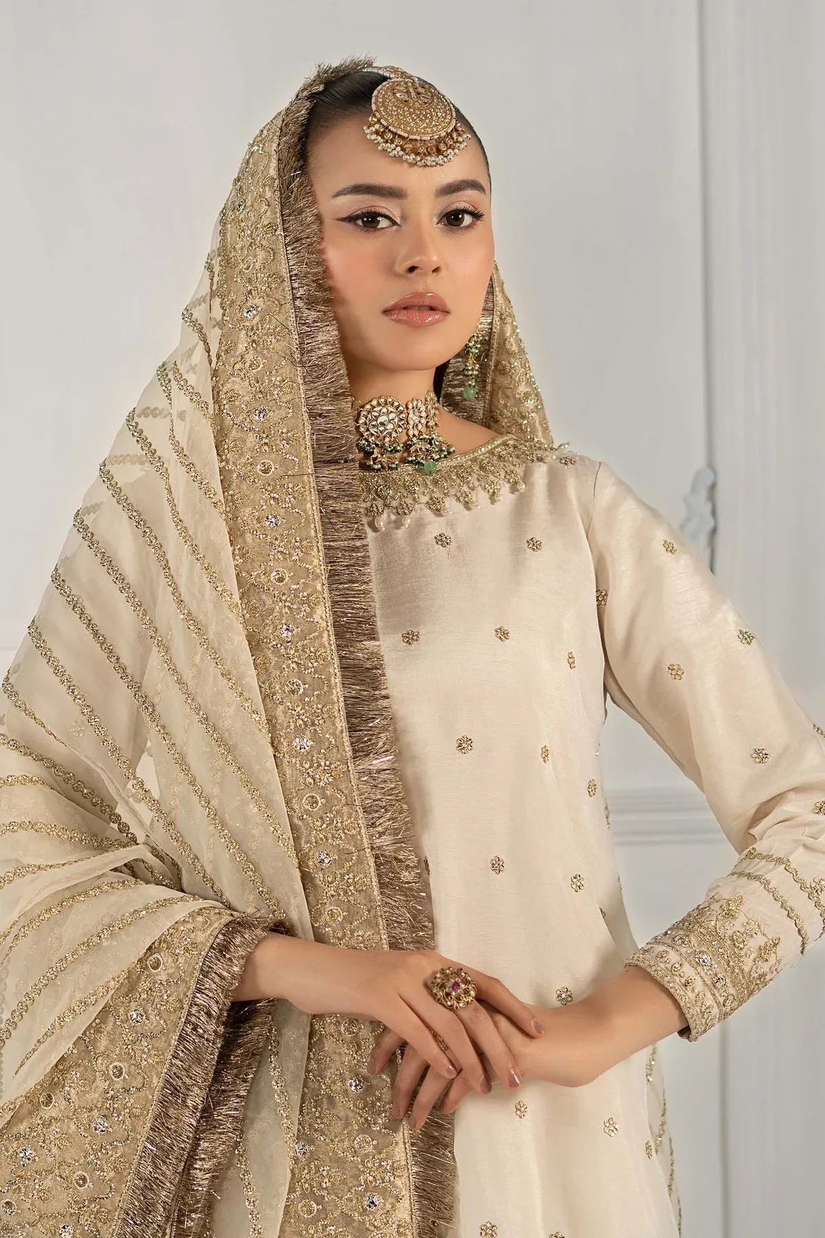 Maria B | Formal Wears | SF-EF25-25 - Aqsa Fabrics