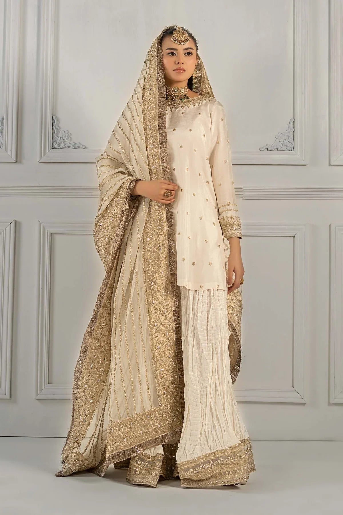 Maria B | Formal Wears | SF-EF25-25 - Aqsa Fabrics