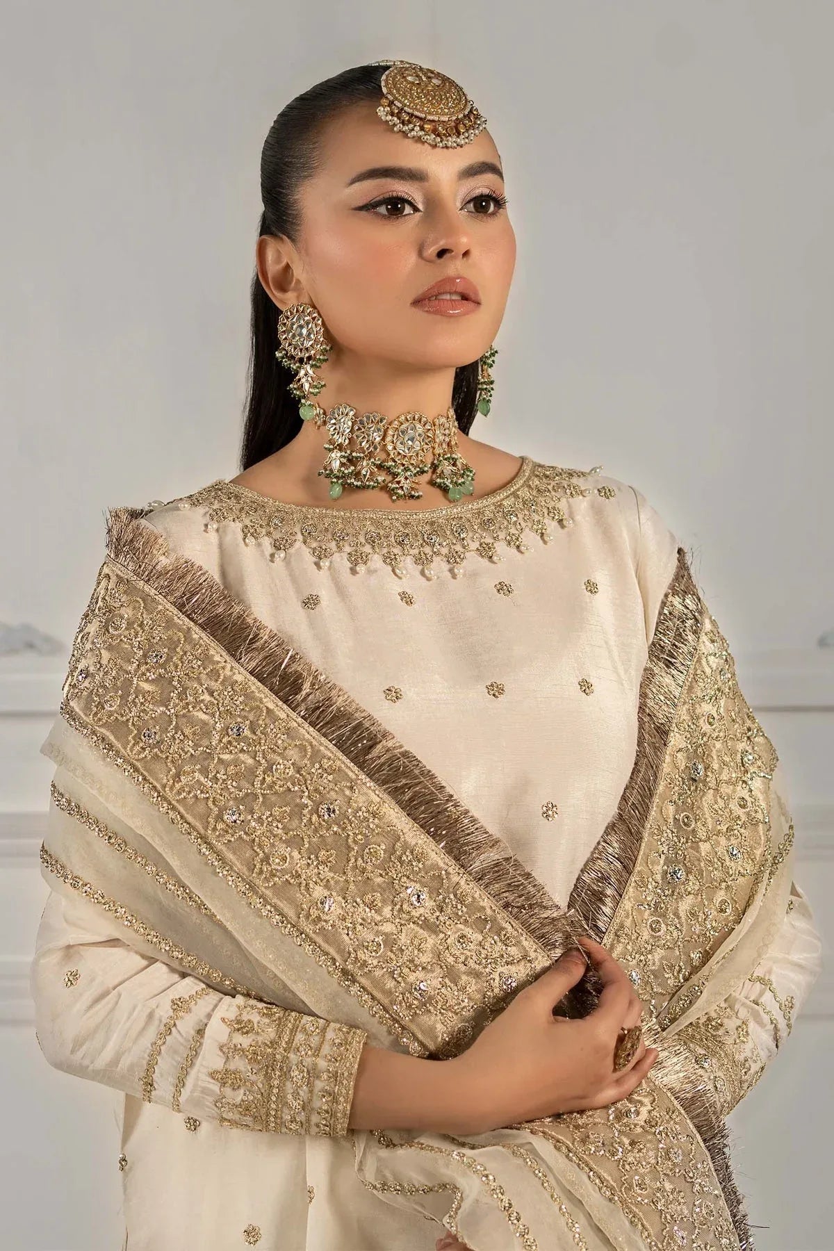 Maria B | Formal Wears | SF-EF25-25 - Aqsa Fabrics