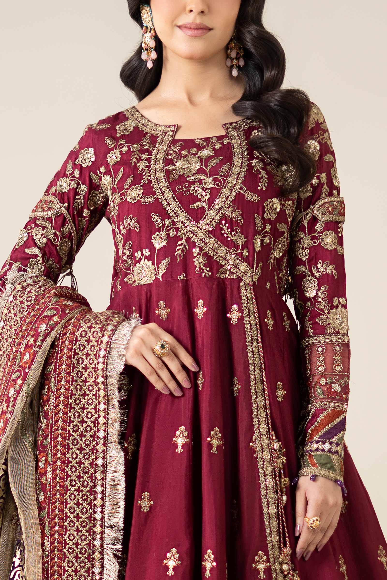 Maria B | Formal Wears | SF-EF25-27 - Aqsa Fabrics