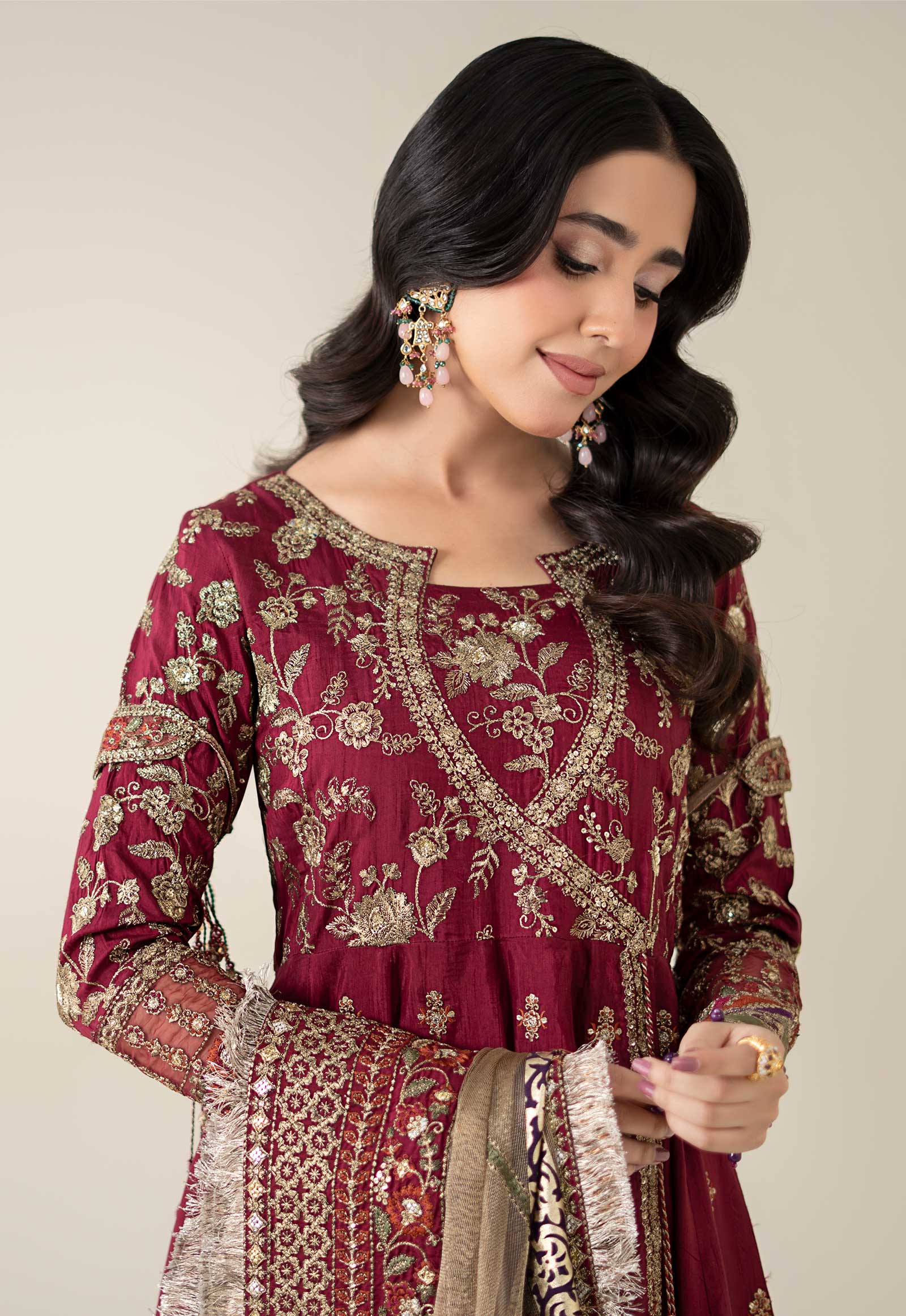 Maria B | Formal Wears | SF-EF25-27 - Aqsa Fabrics