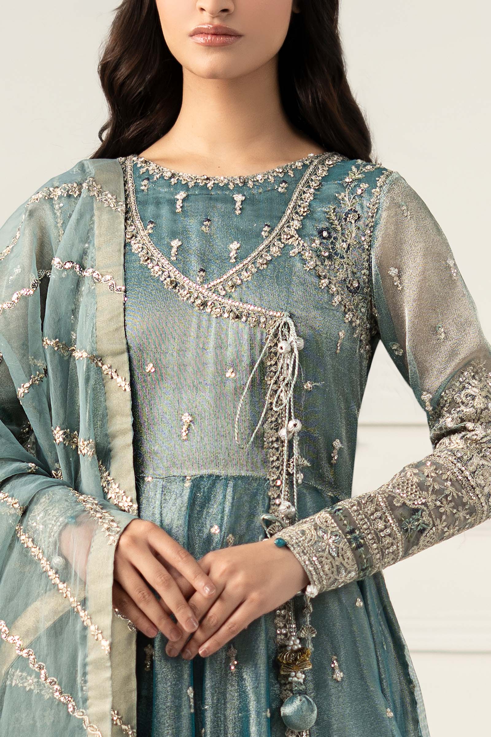 Maria B | Formal Wears | SF-EF25-30 - Aqsa Fabrics