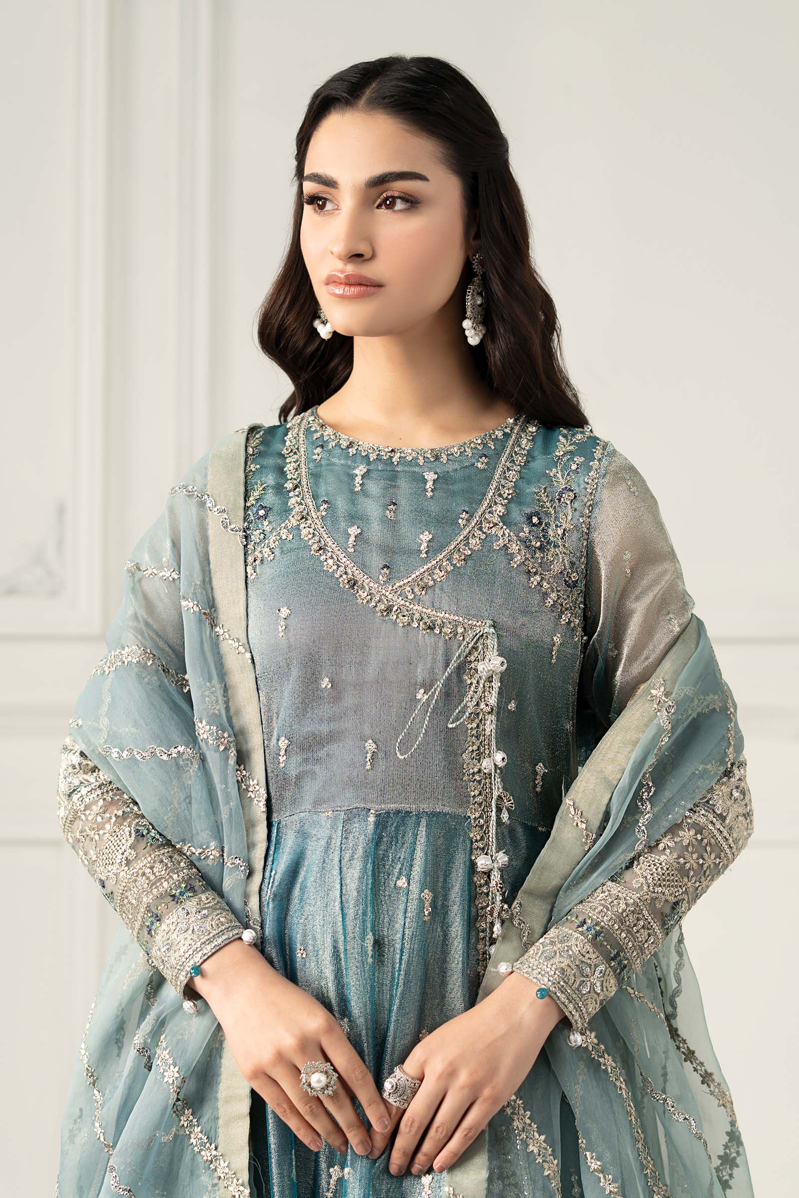Maria B | Formal Wears | SF-EF25-30 - Aqsa Fabrics