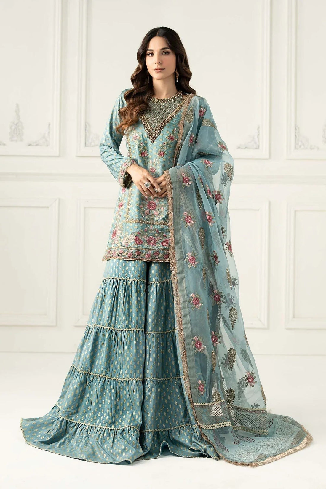 Maria B | Formal Wears | SF-EF25-31 - Aqsa Fabrics