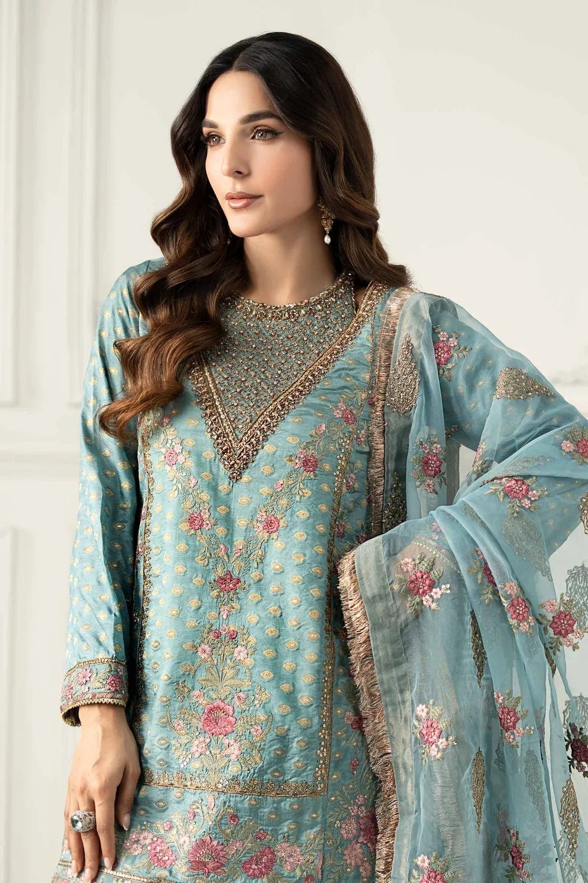 Maria B | Formal Wears | SF-EF25-31 - Aqsa Fabrics