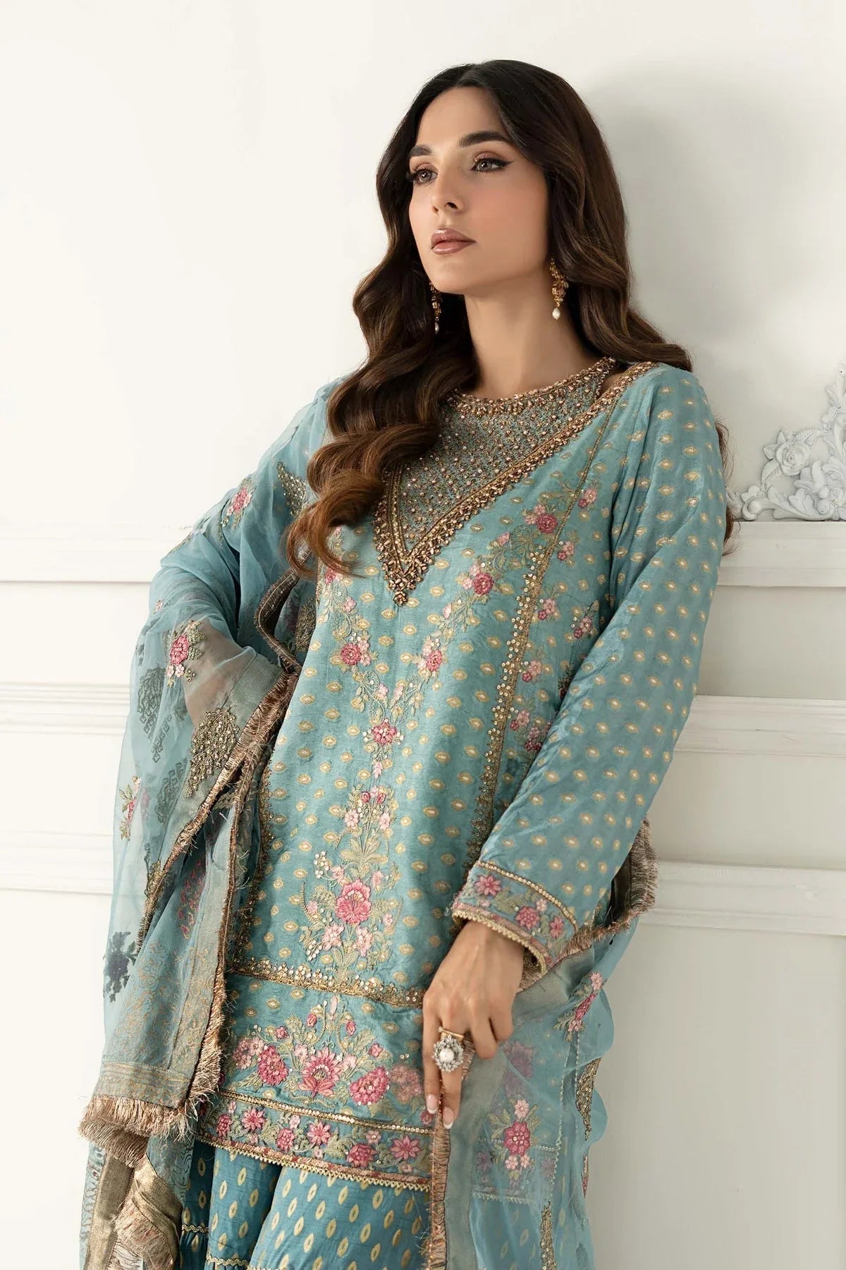 Maria B | Formal Wears | SF-EF25-31 - Aqsa Fabrics