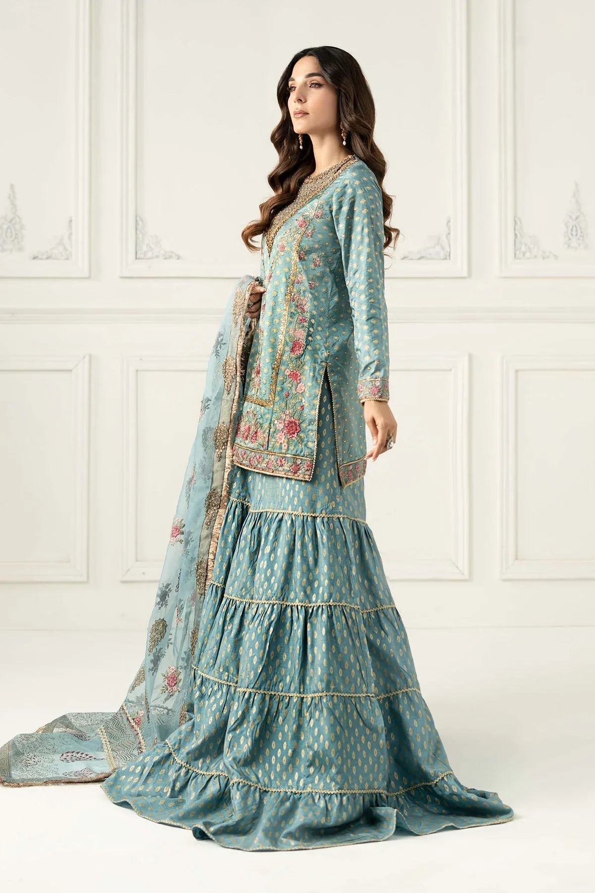 Maria B | Formal Wears | SF-EF25-31 - Aqsa Fabrics