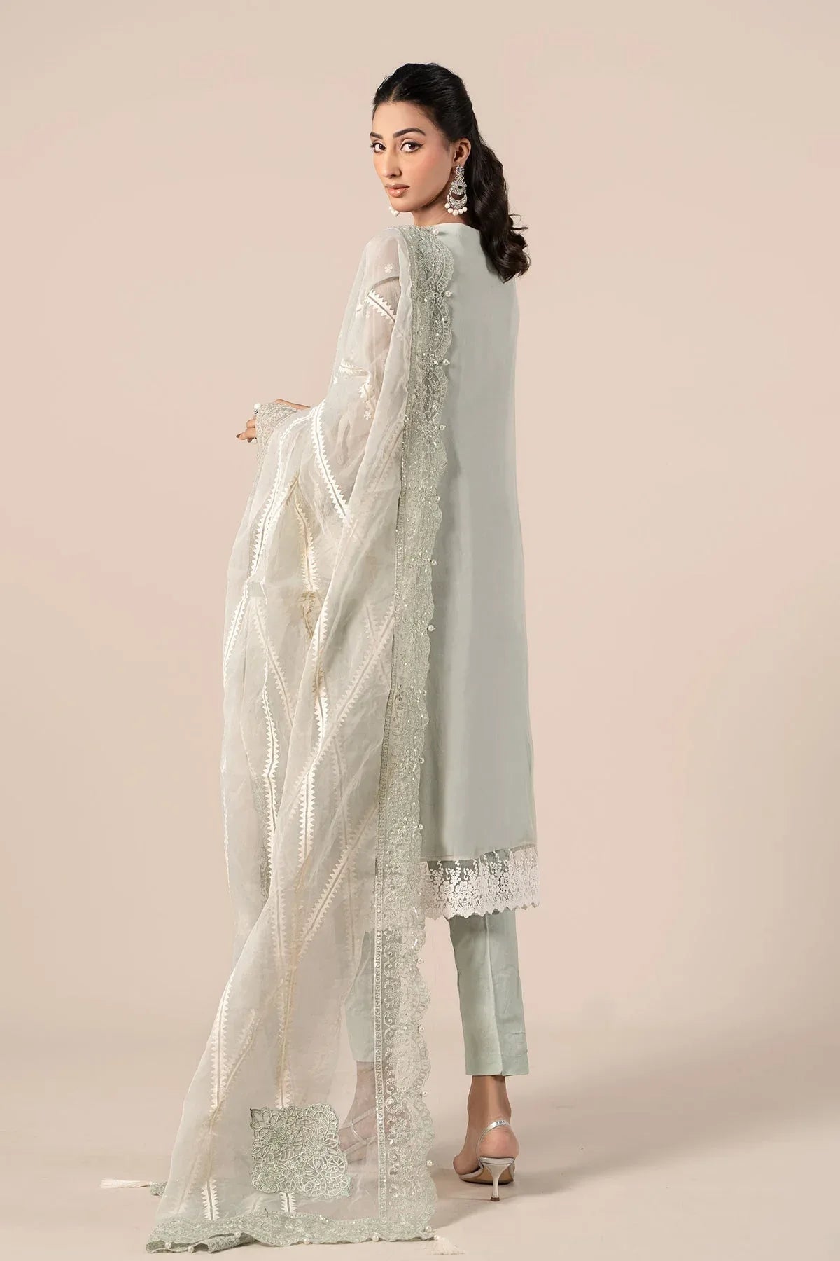 Maria B | Formal Wears | SF-EF25-34 - Aqsa Fabrics