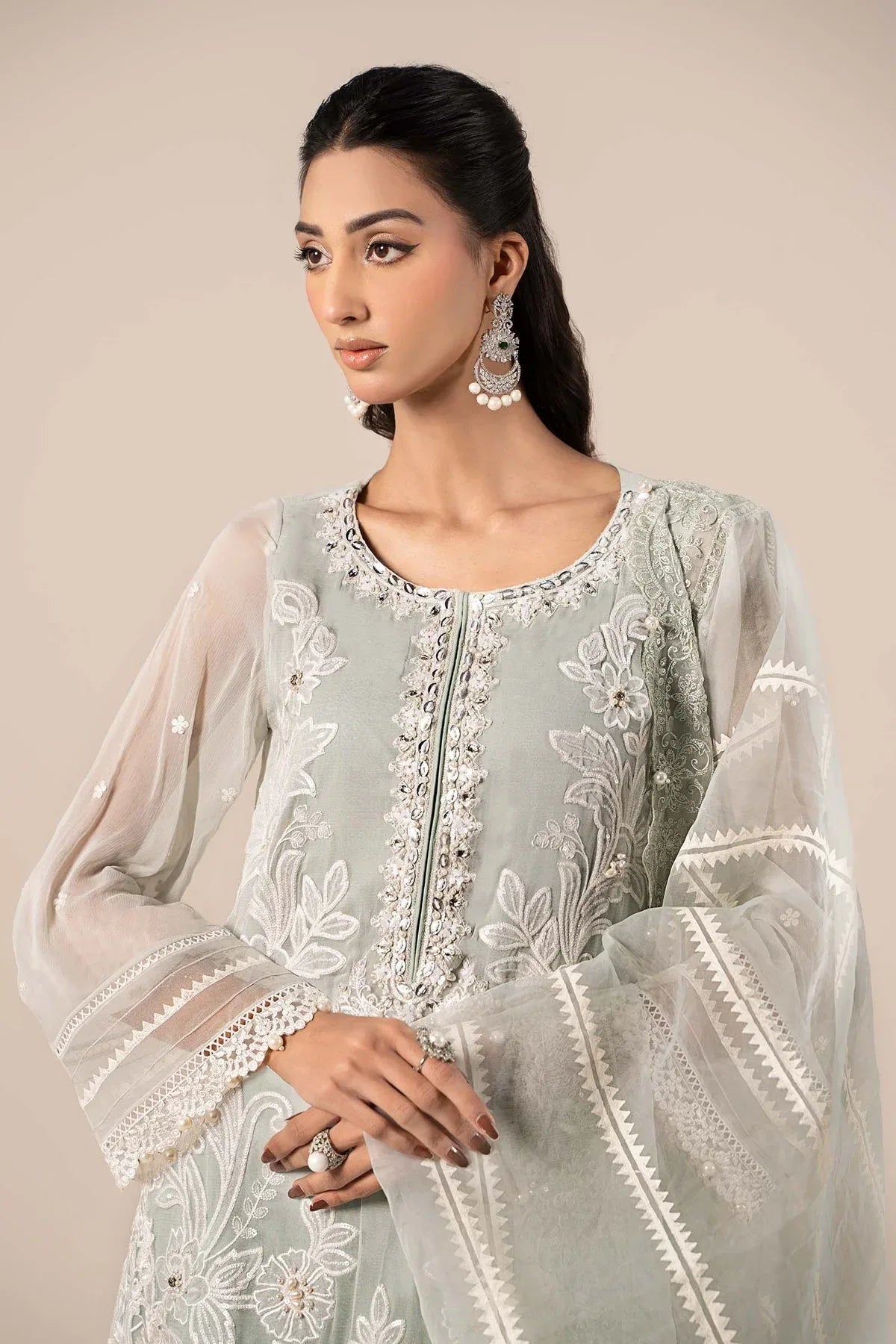 Maria B | Formal Wears | SF-EF25-34 - Aqsa Fabrics
